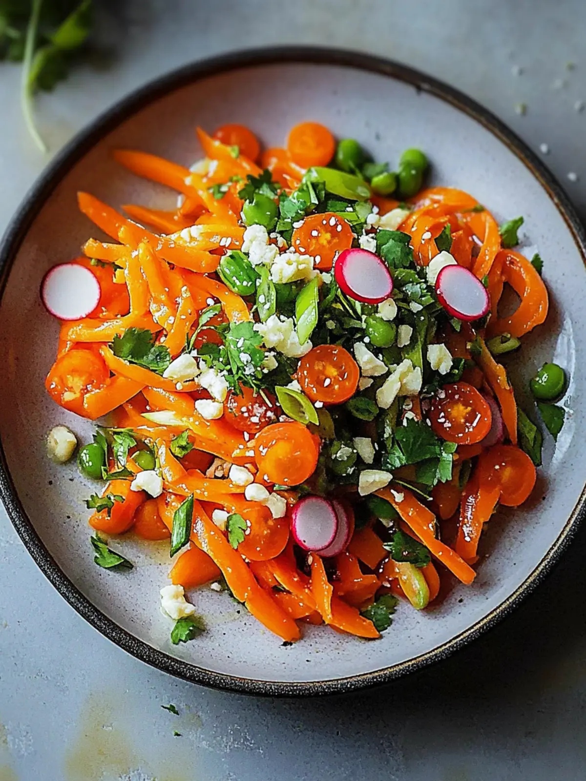 Roher Karottensalat