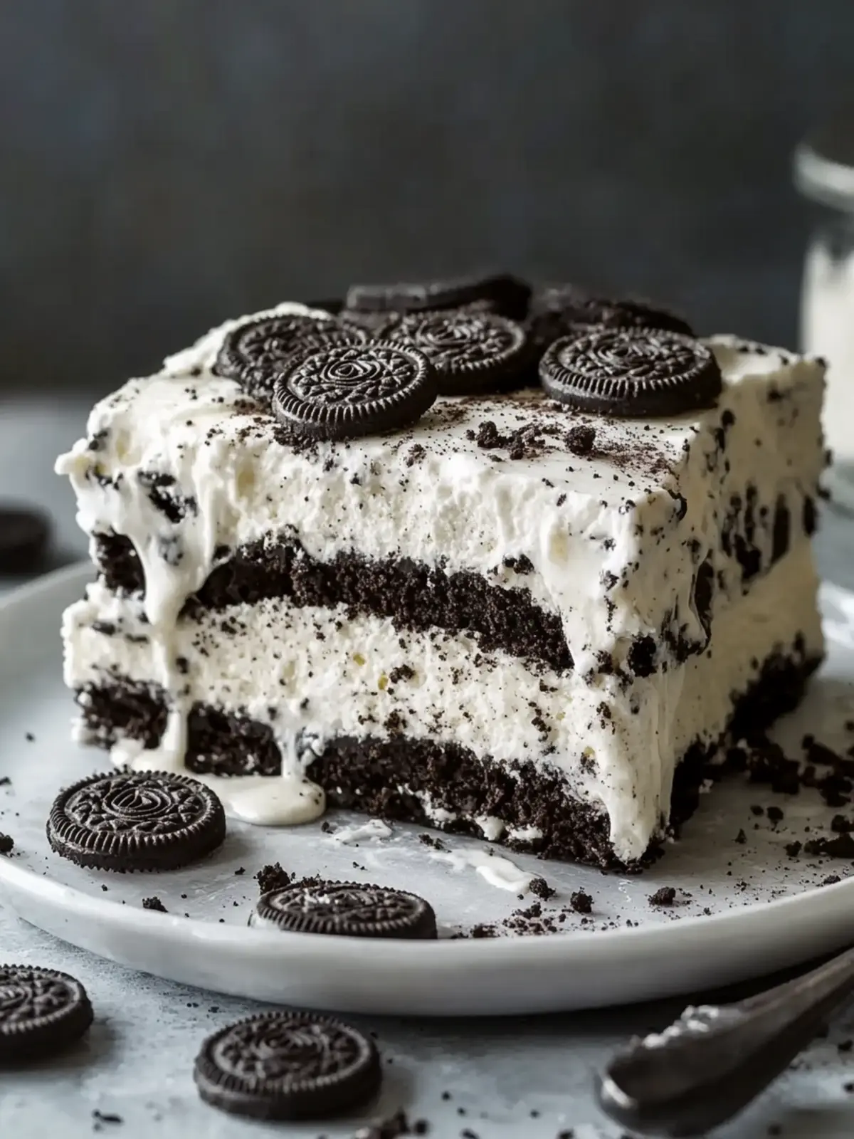 Oreo Kühlschrankkuchen