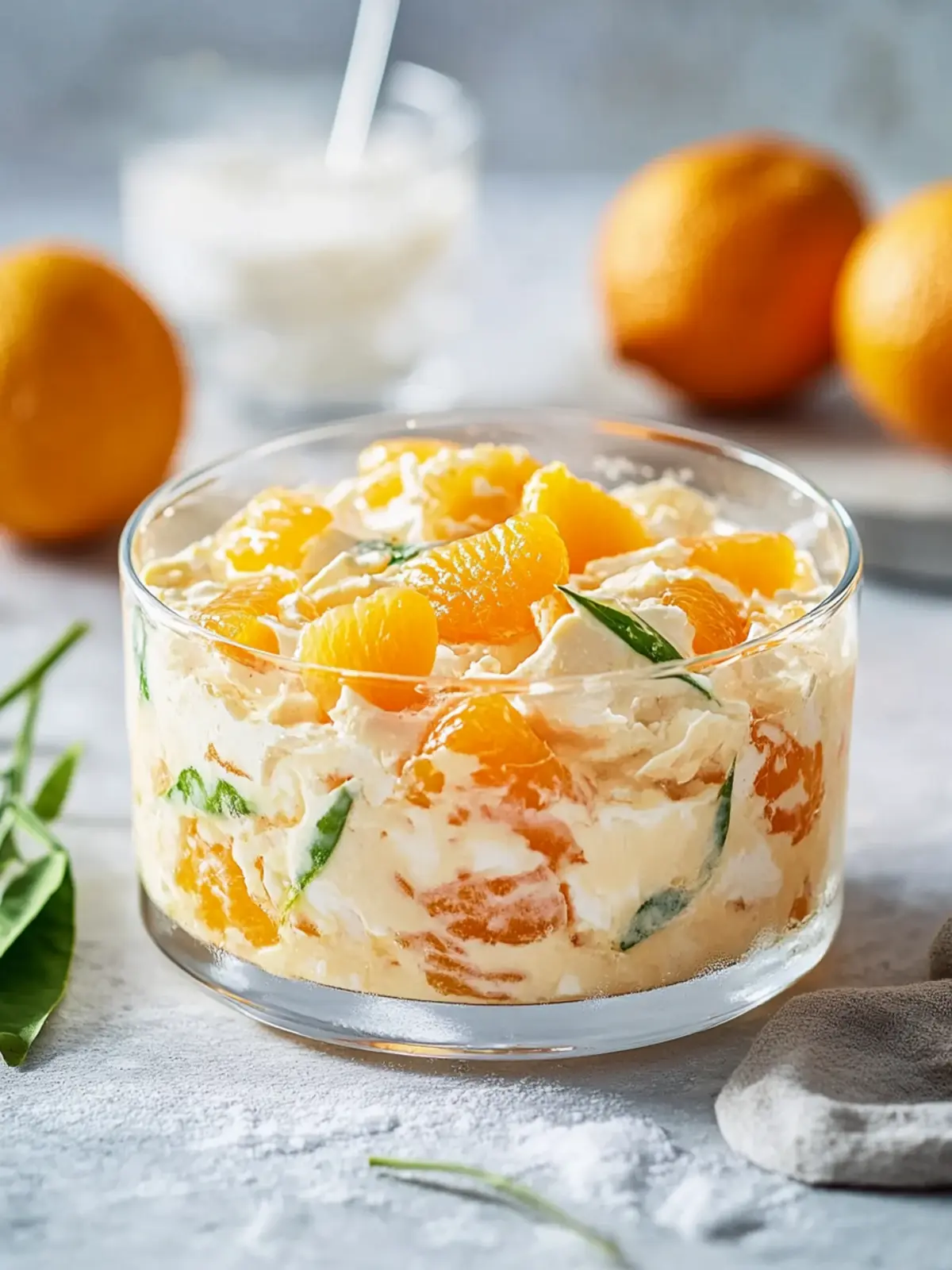 Frischer Lauch Mandarin Aufstrich