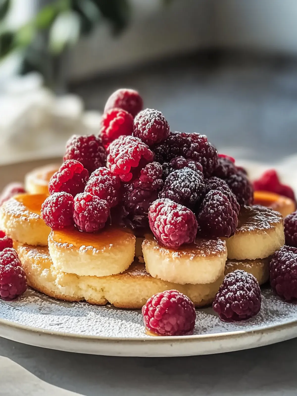 Rührei-Pfannkuchen-Bissen