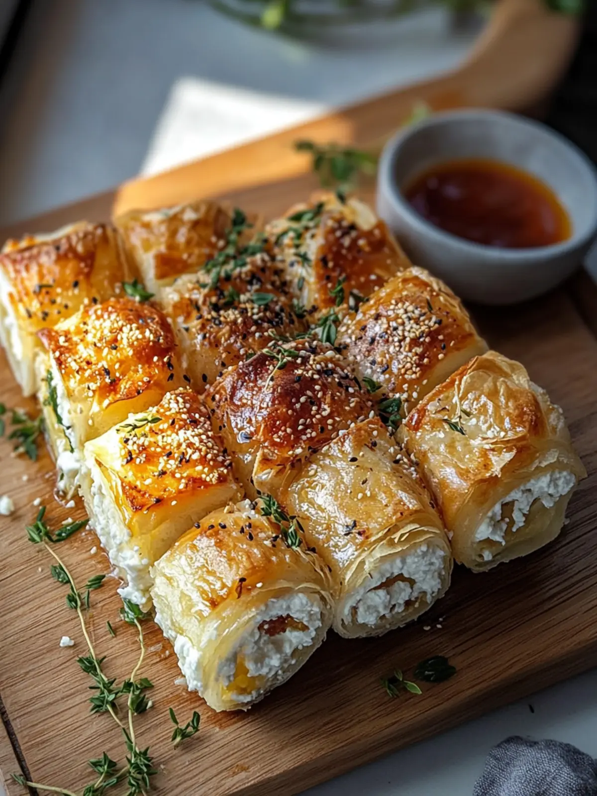 Feta Rollen Ofen