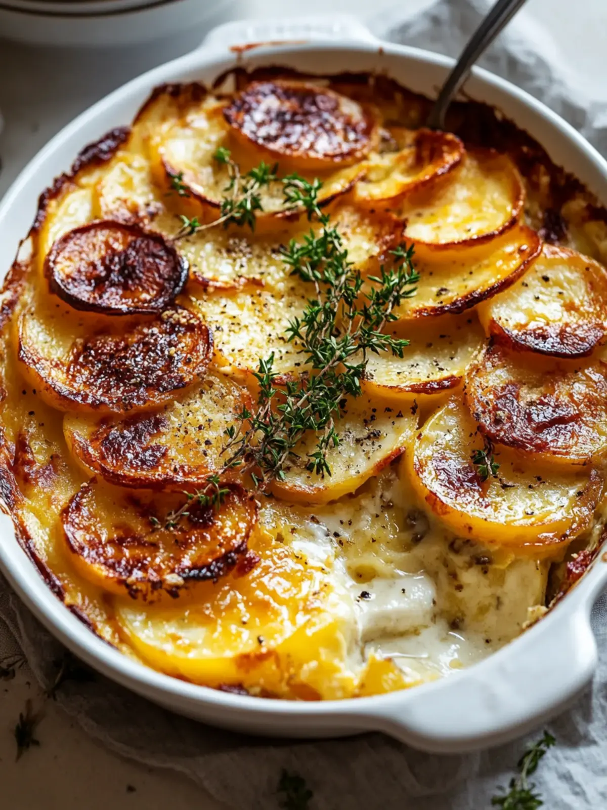 Käsehaltiger Wurzelgemüse-Gratin