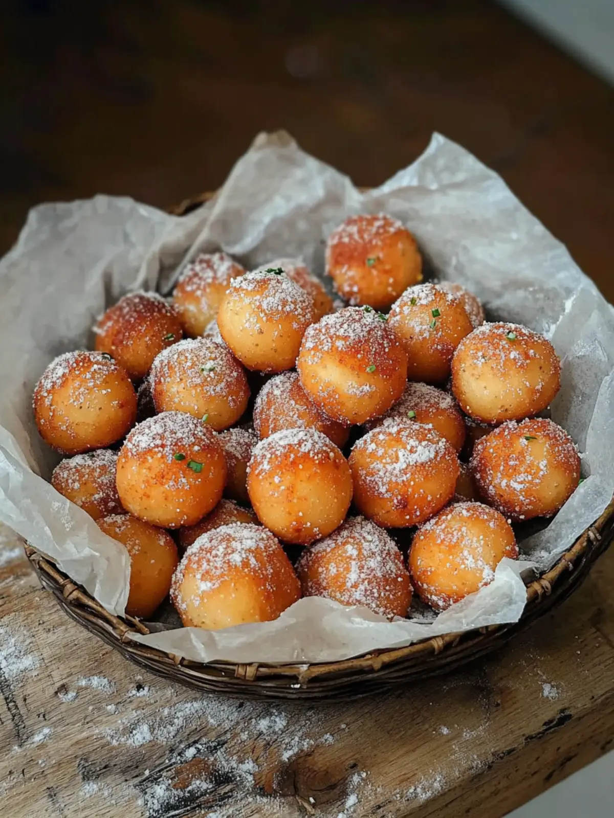 Knusprige Kartoffelbällchen