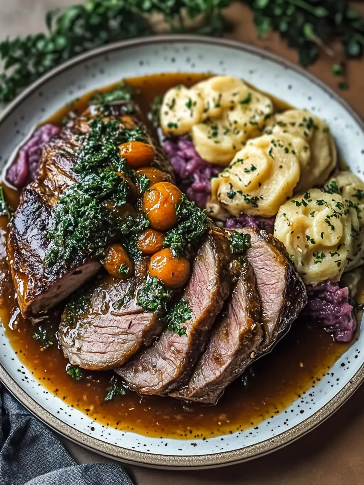 Traditionelles Sauerbraten
