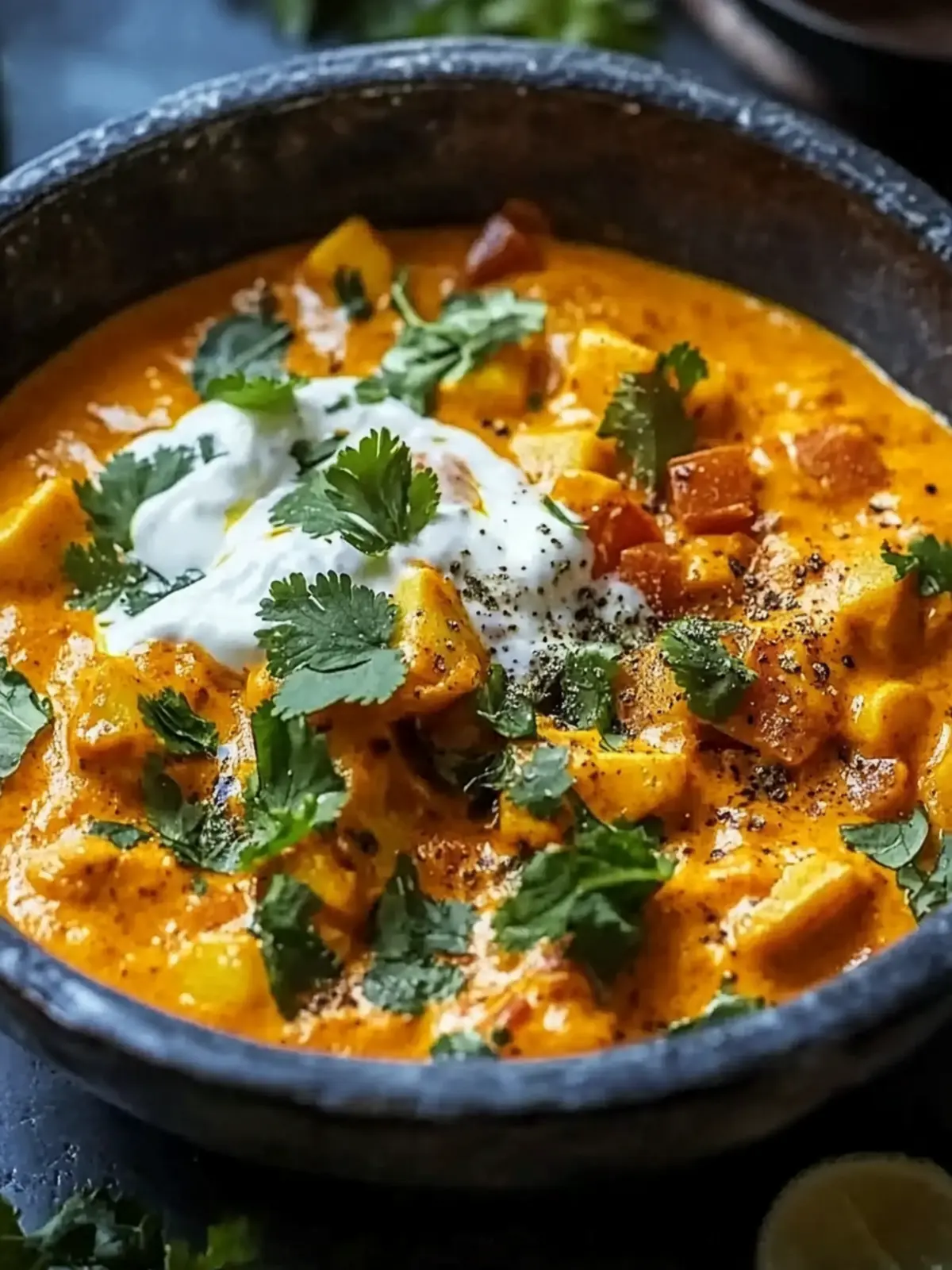 Süßkartoffel-Curry