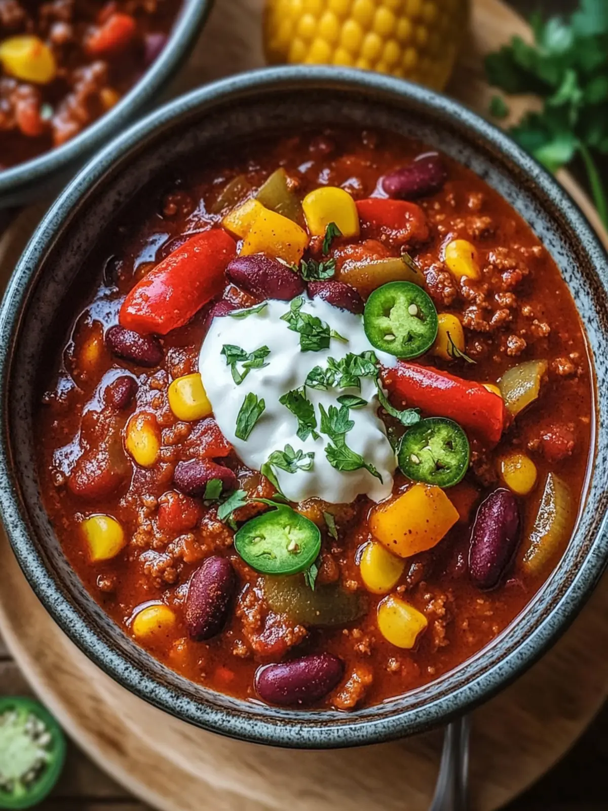 Veganer Chili sin Carne
