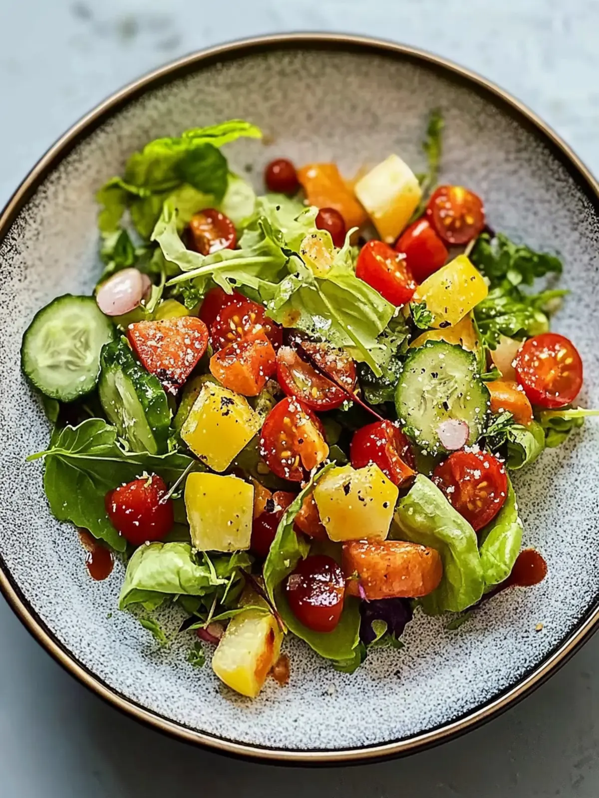 Gemischter Salat einfach