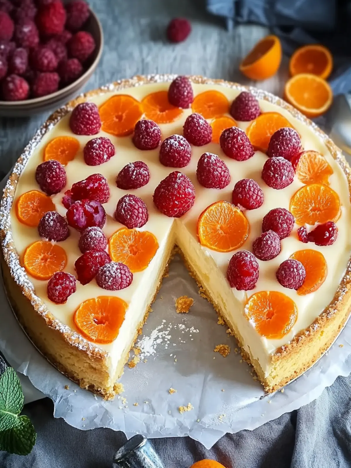 Sauerrahmkuchen