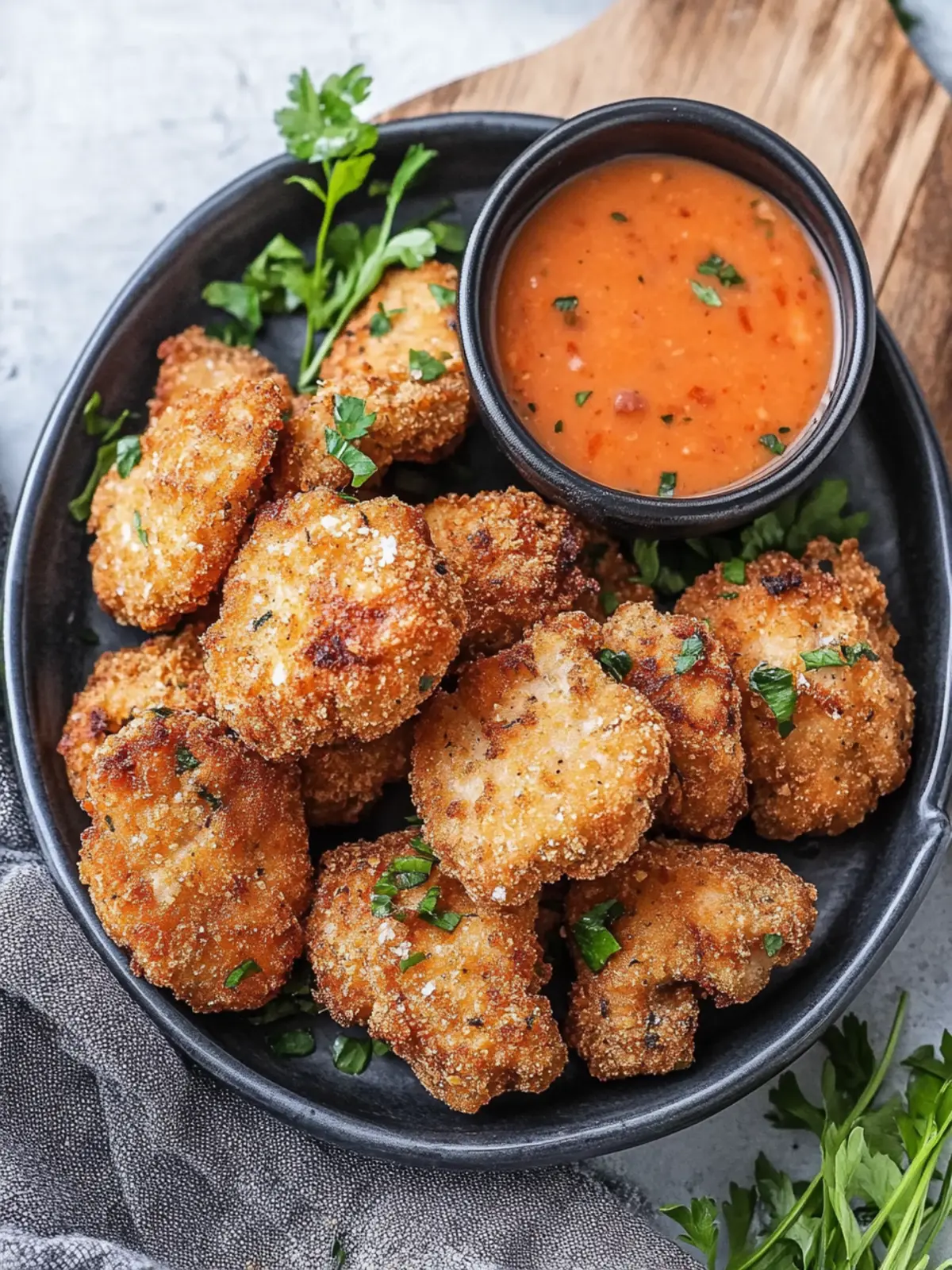 Keto Hühnchen Nuggets
