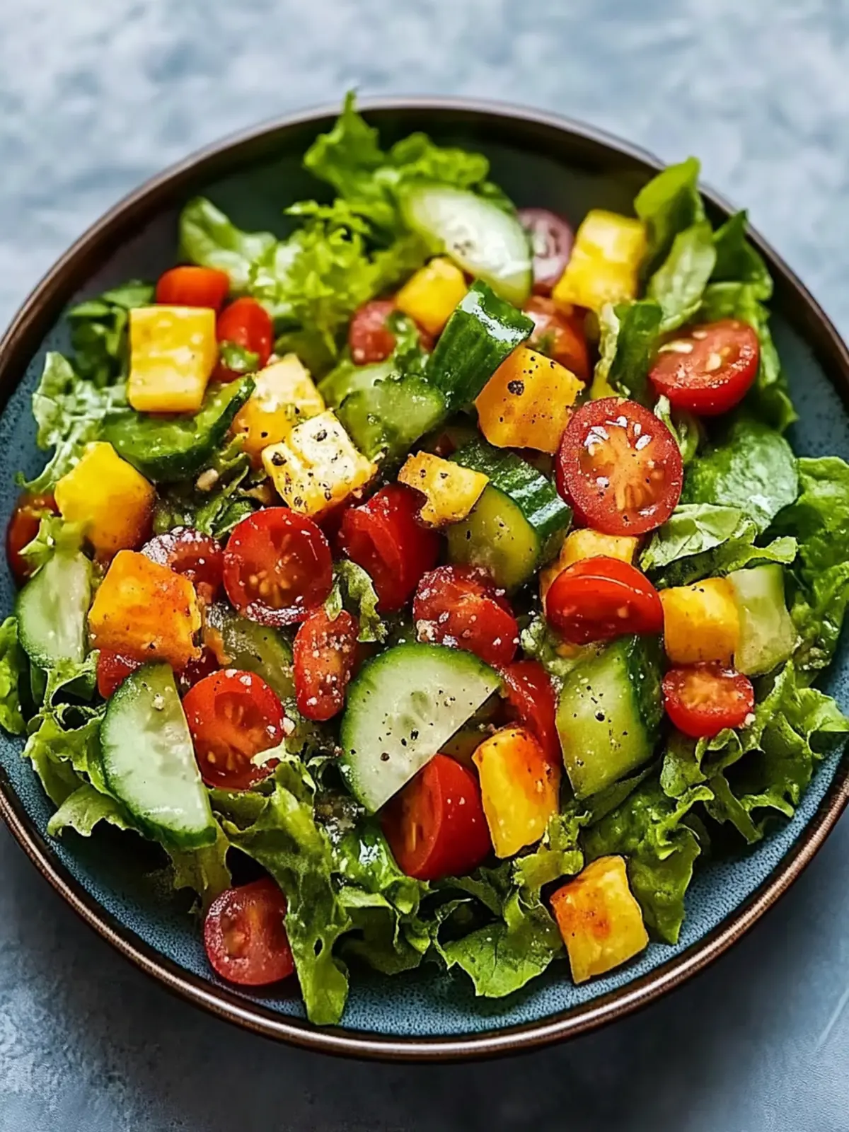 Gemischter Salat einfach