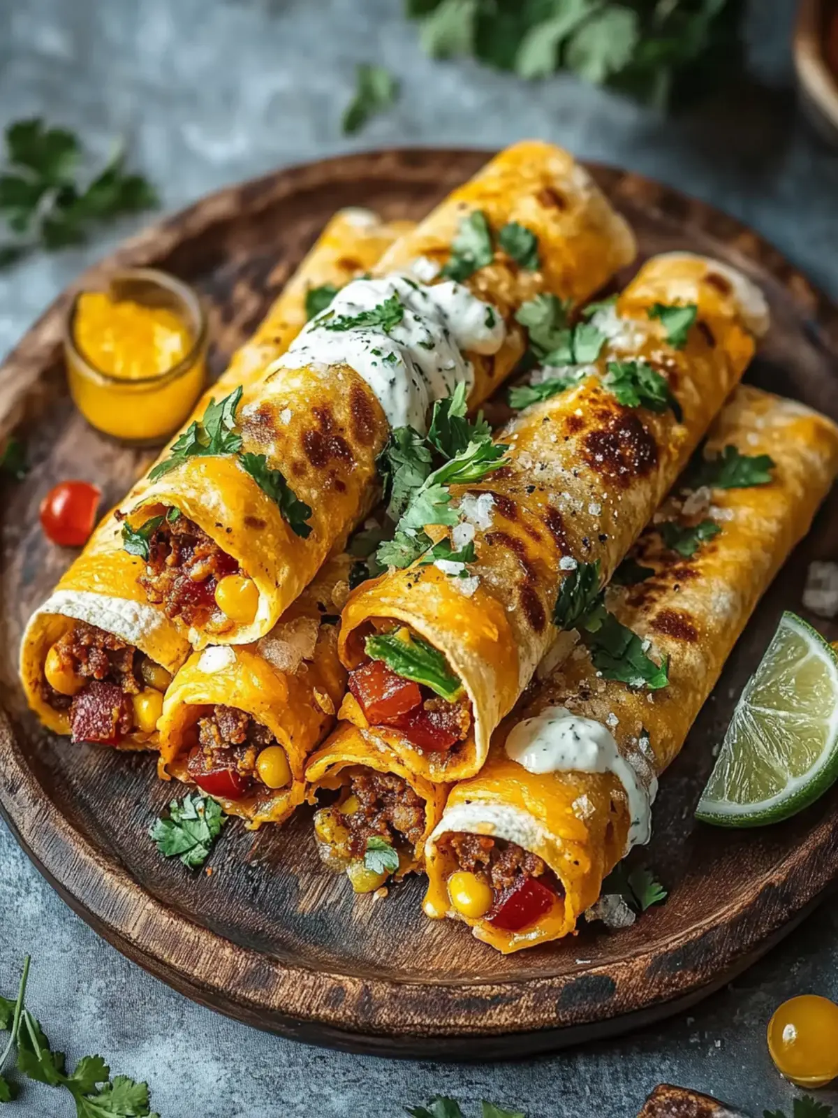 Käsige Taco-Stäbchen