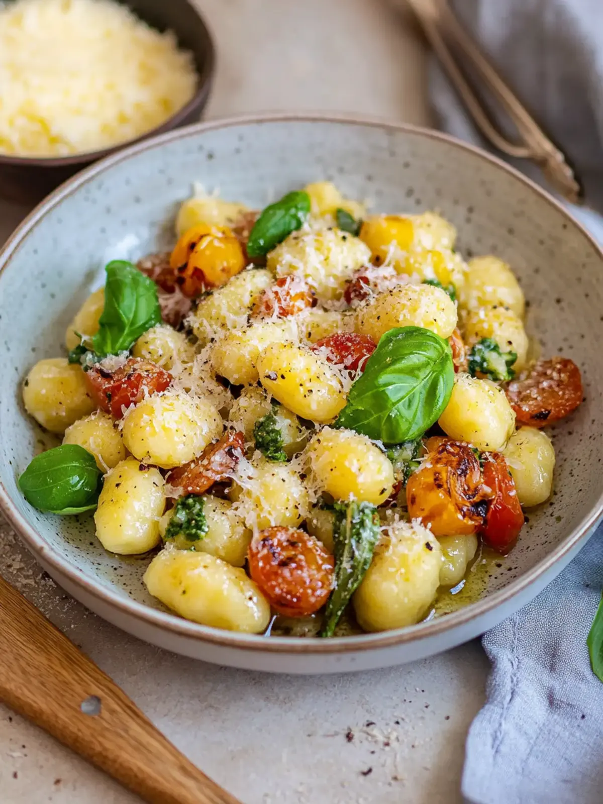 Rosenkohl Gnocchi Pfanne