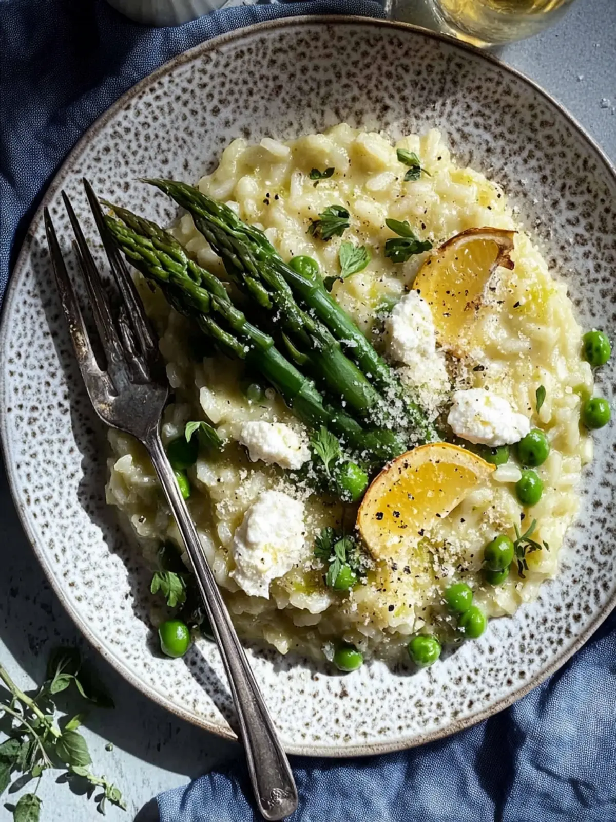 Spargelrisotto