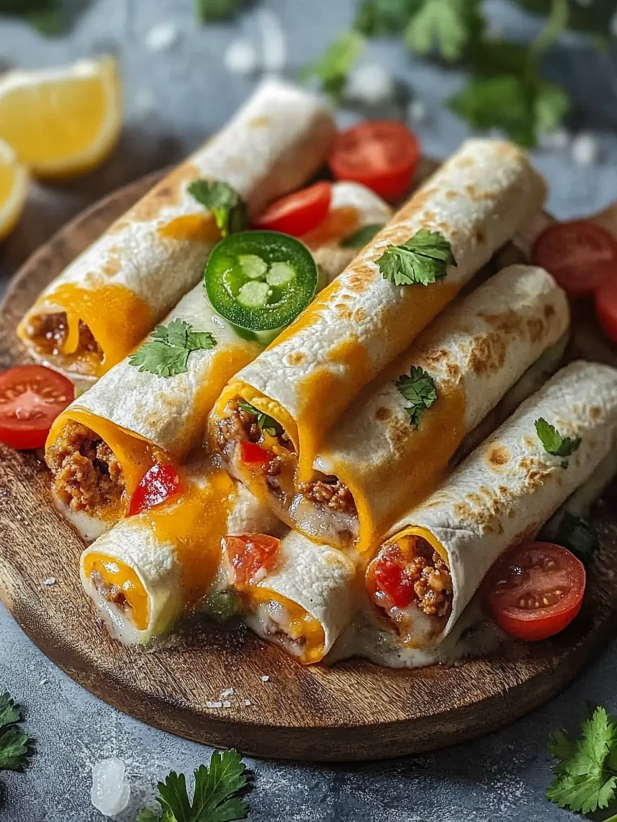 Käsige Taco-Stäbchen