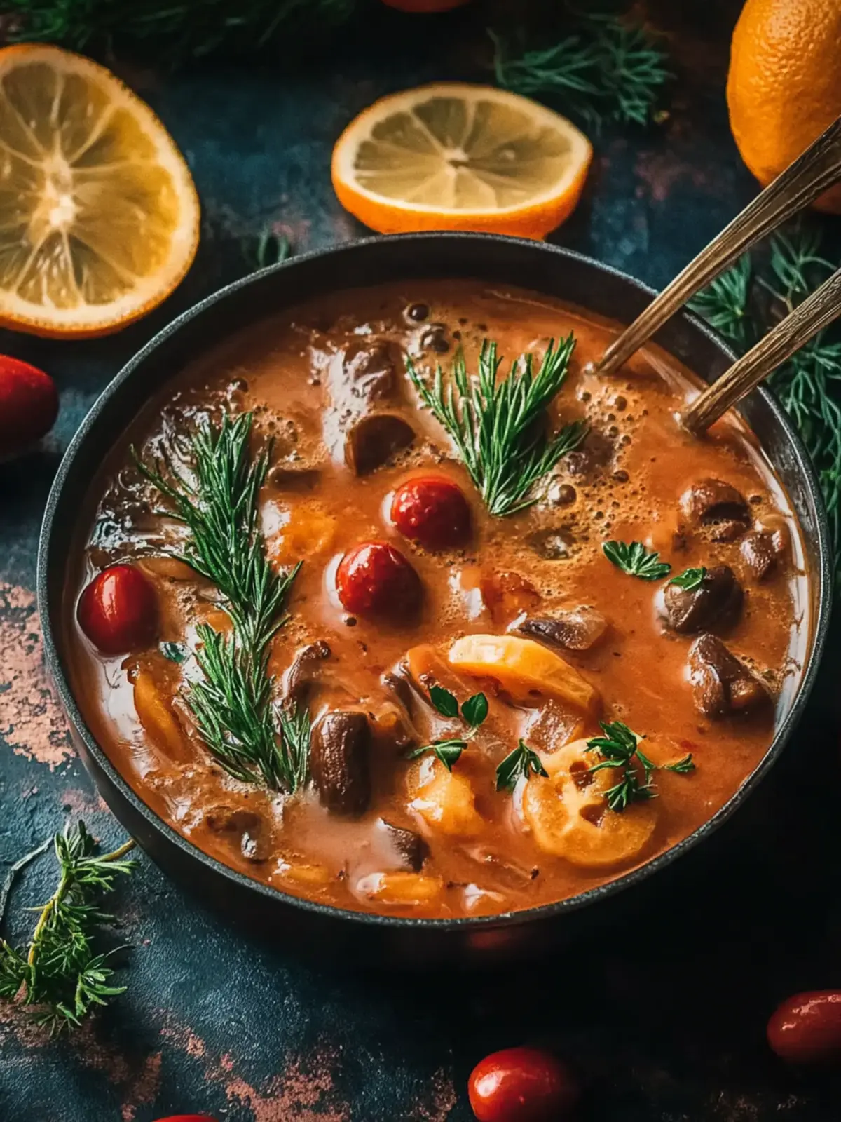 Cremige deutsche Jägersauce