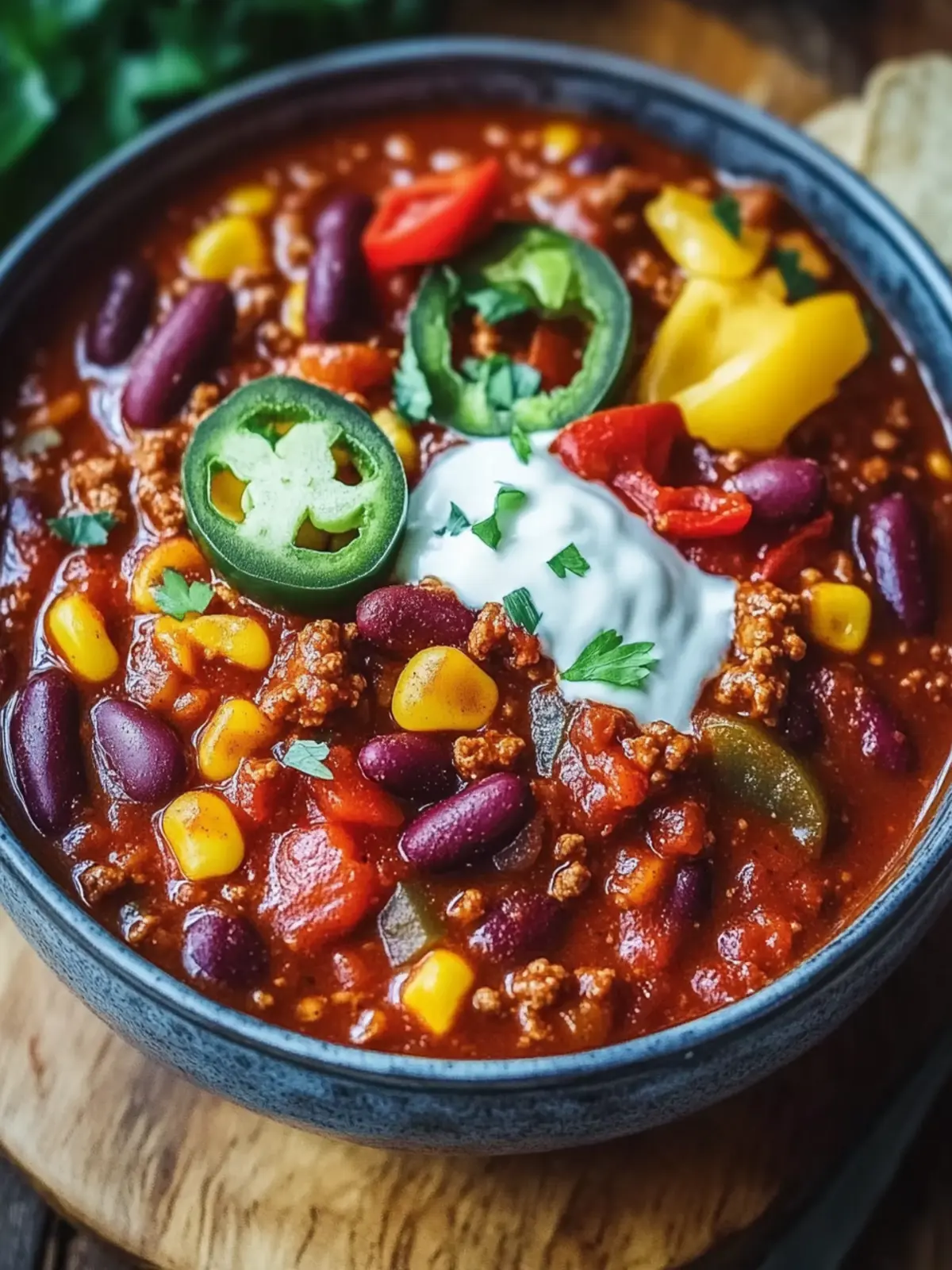 Veganer Chili sin Carne