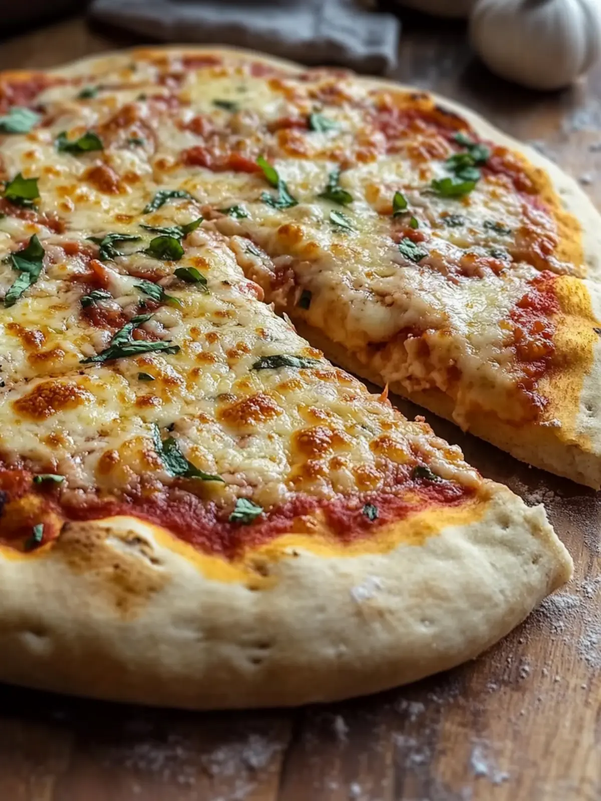 Schneller Pizzateig in 10 Minuten