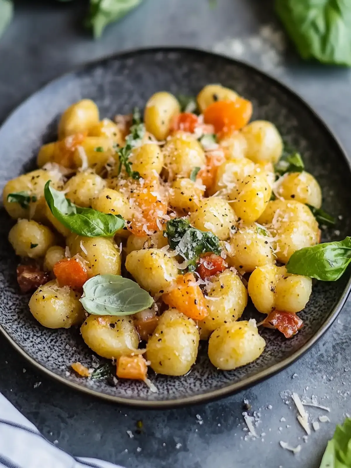 Vegetarische Gnocchi-Pfanne mit Spitzkohl