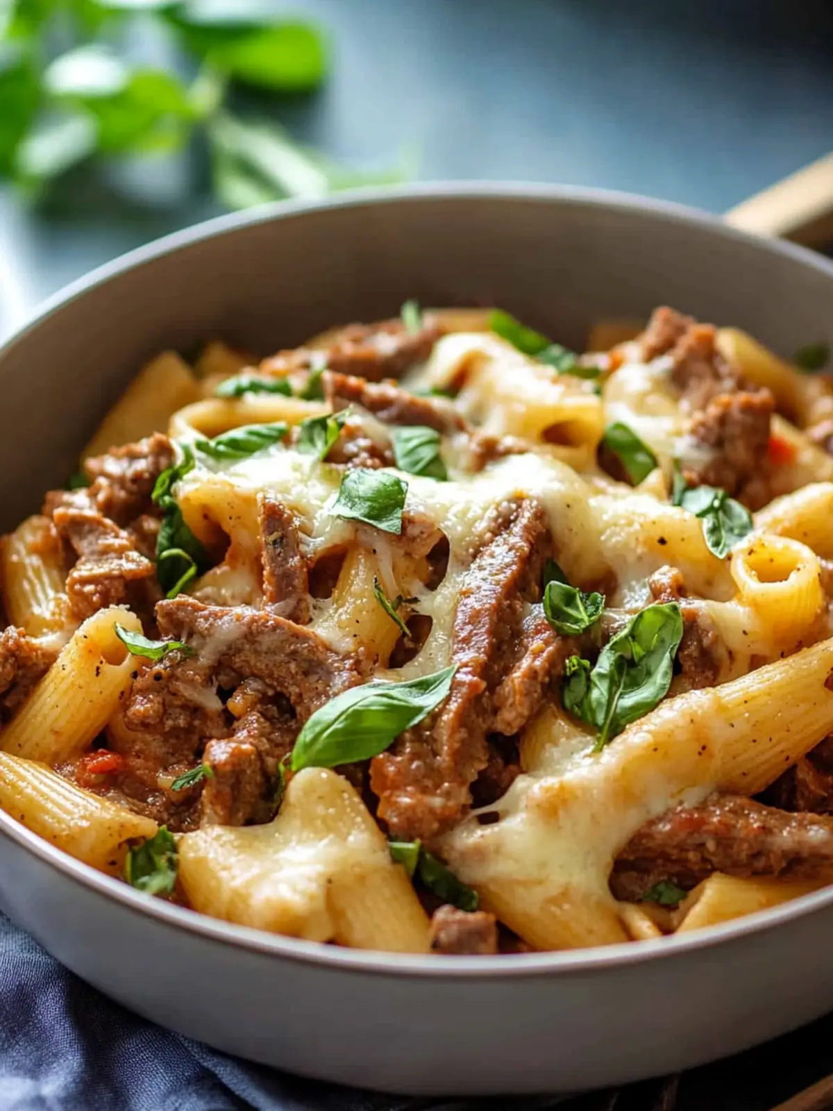 Cheesesteak Pasta
