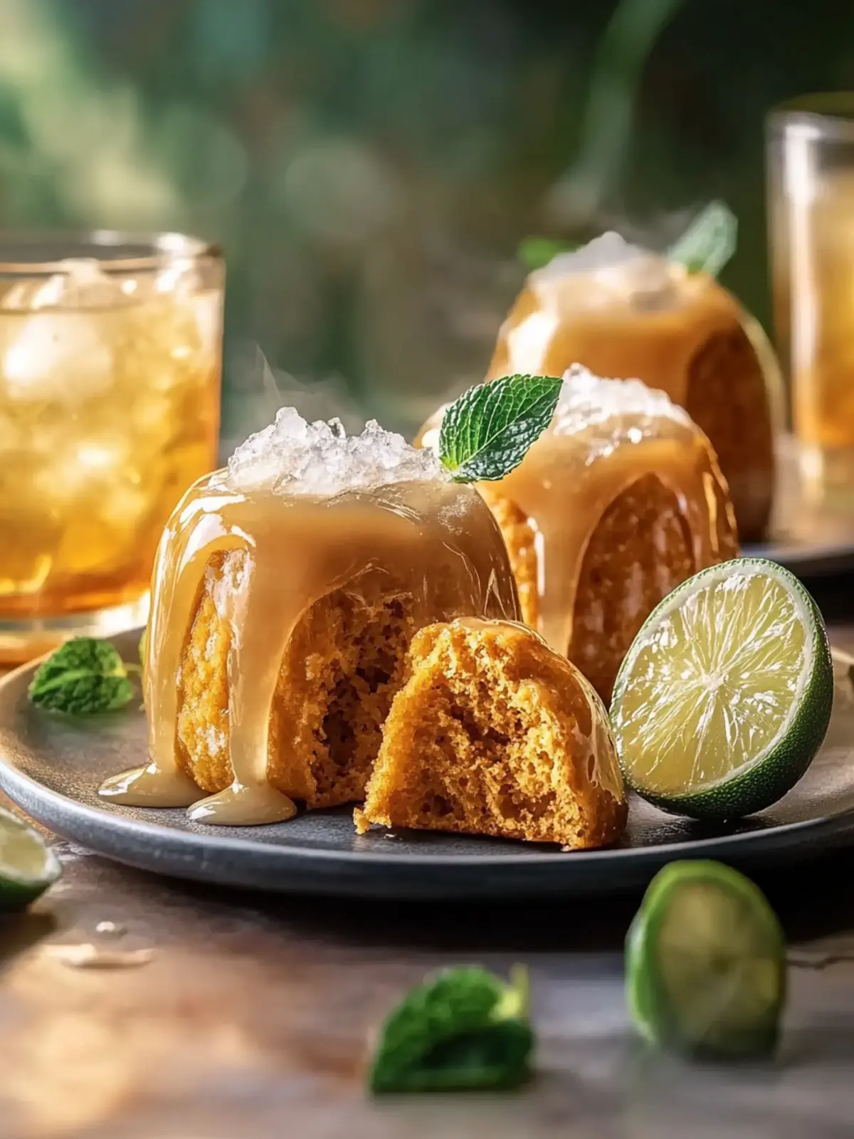 Weiche Süßkartoffel Rum Kekse