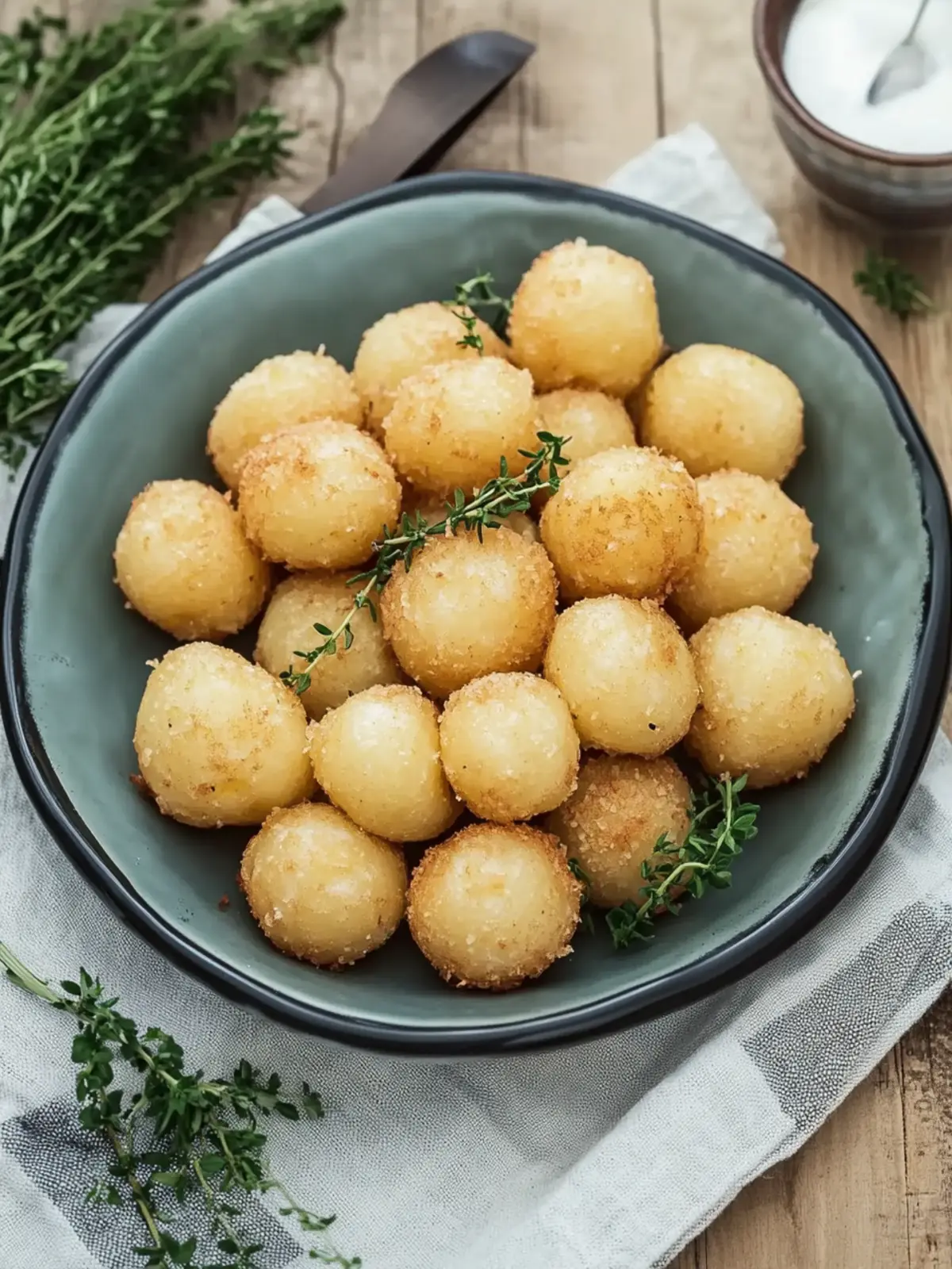 Hausgemachte Kartoffelklöße