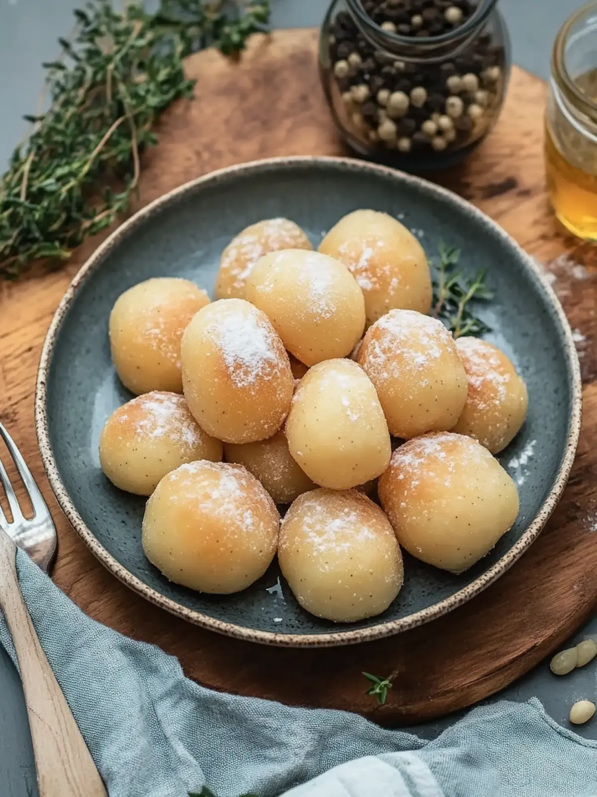Hausgemachte Kartoffelklöße