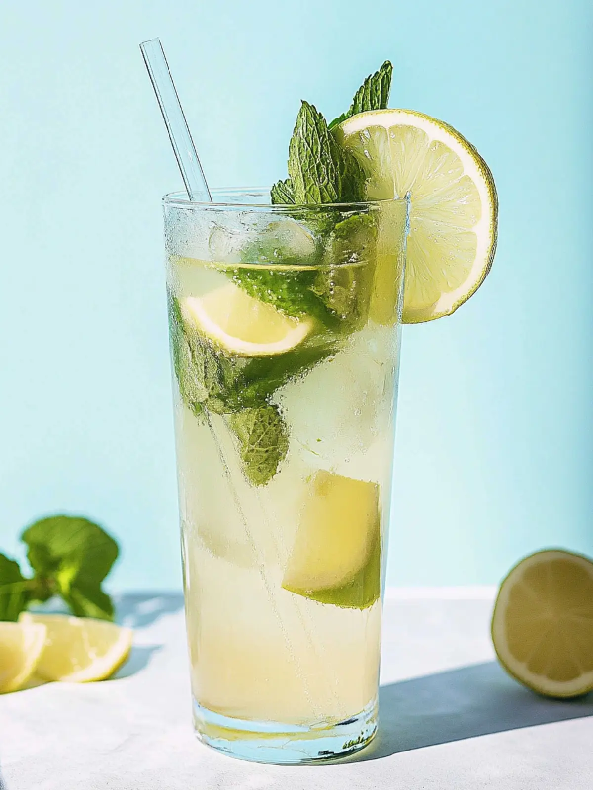 Virgin Mojito Mocktail