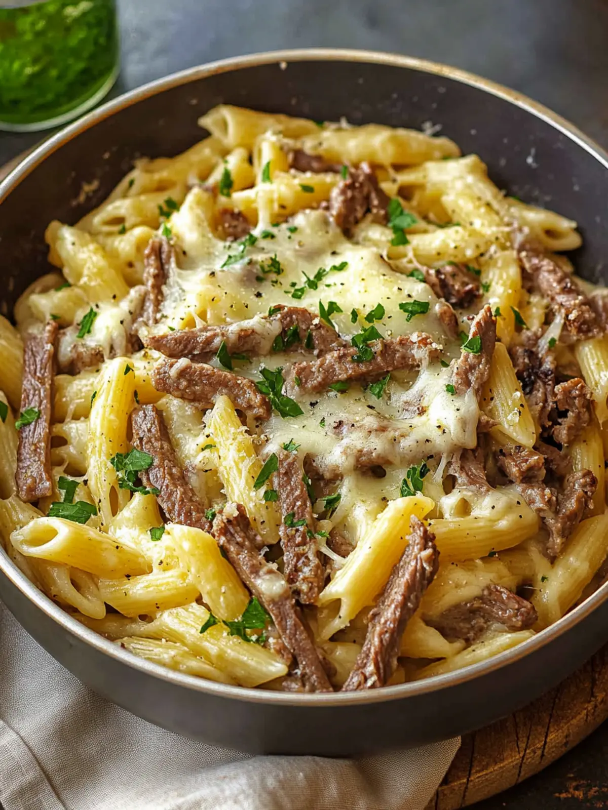 Cheesesteak Pasta