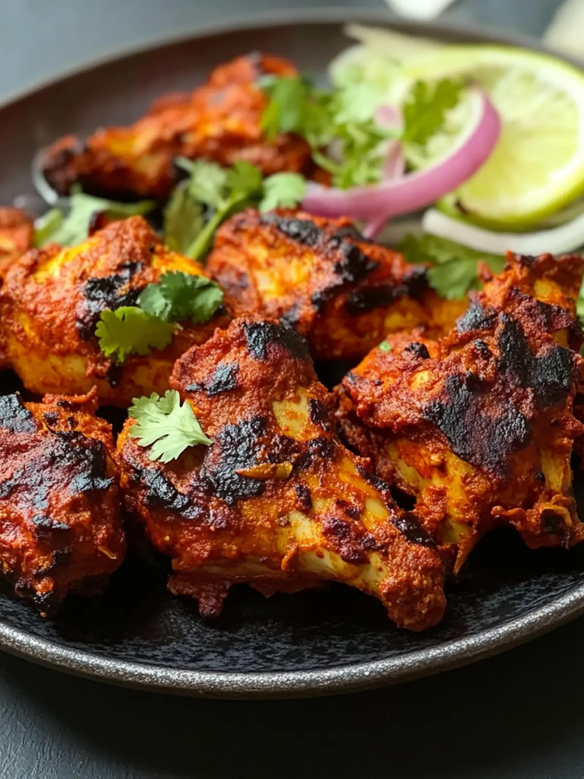 Tandoori-Hähnchenschenkel