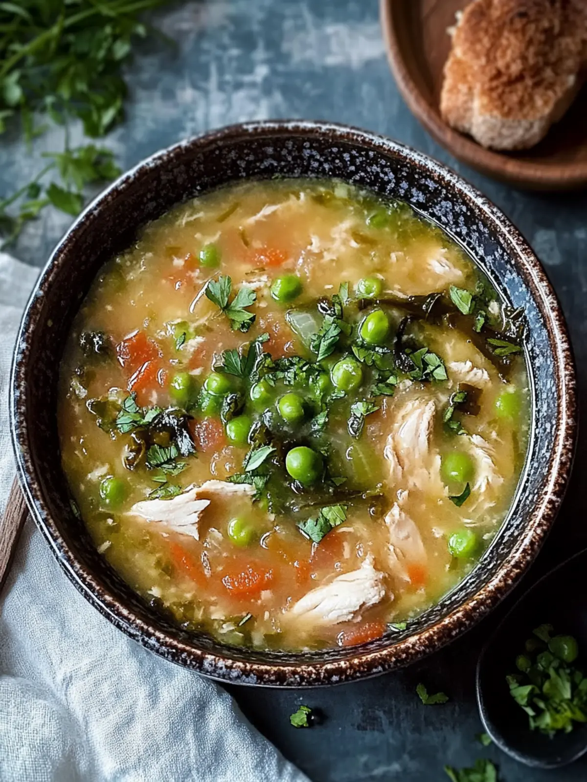 Instant-Topf Heiße und Saure Hühnersuppe