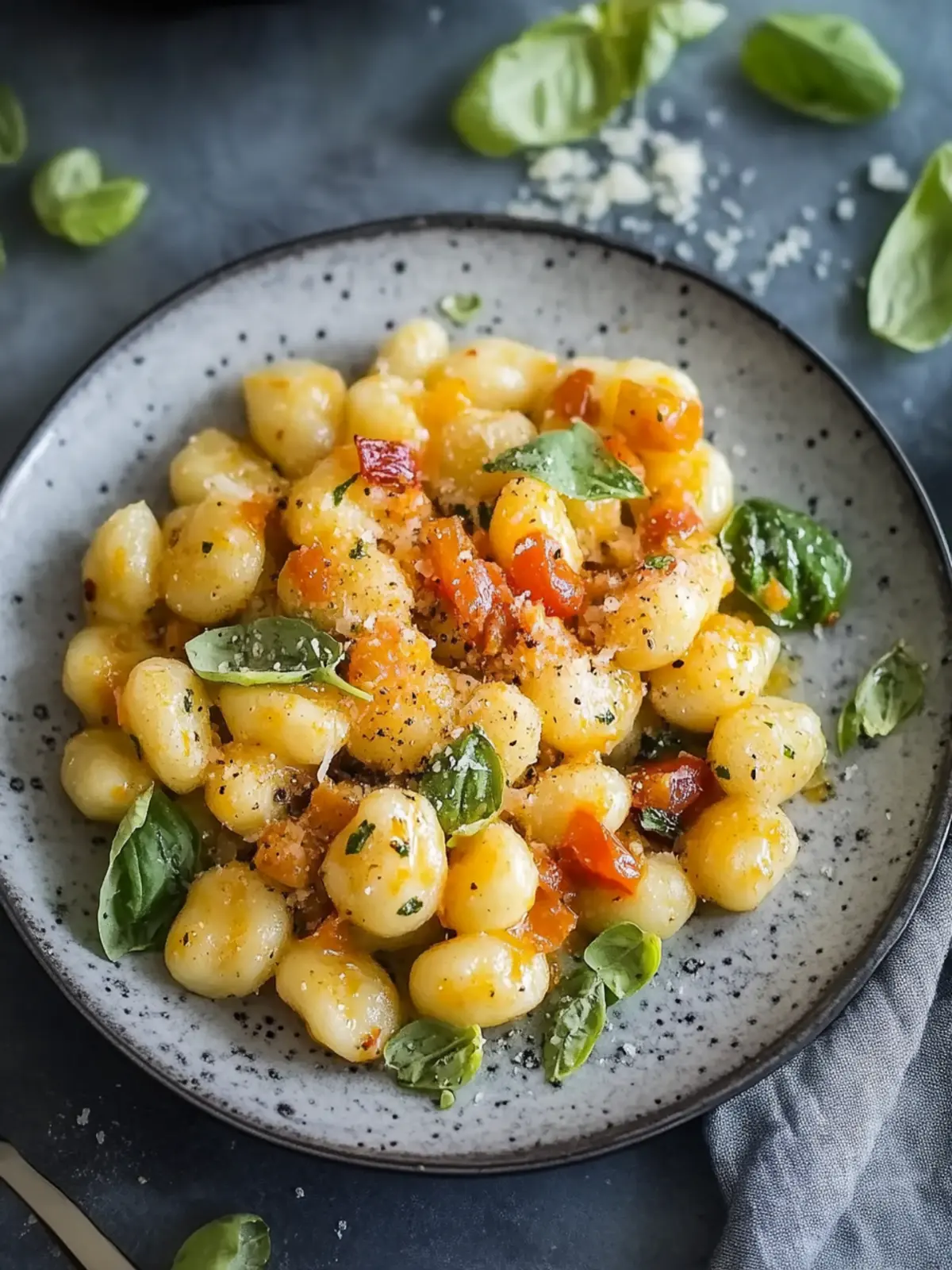 Vegetarische Gnocchi-Pfanne mit Spitzkohl