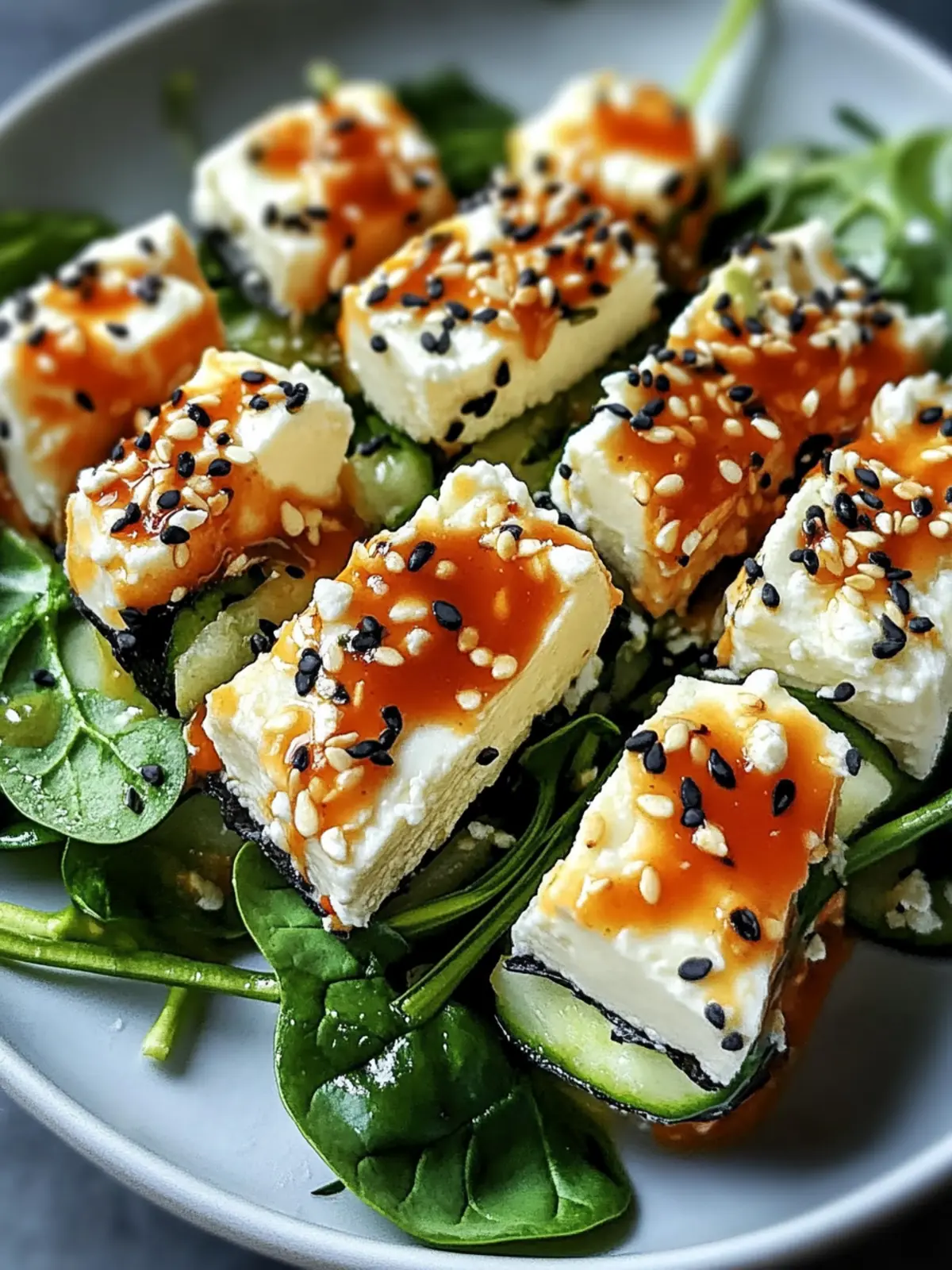 Spinat Feta Blätterteig Zöpfe