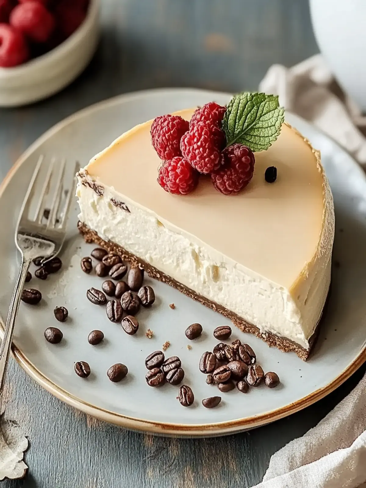 Dekadenter Kaffee-Käsekuchen