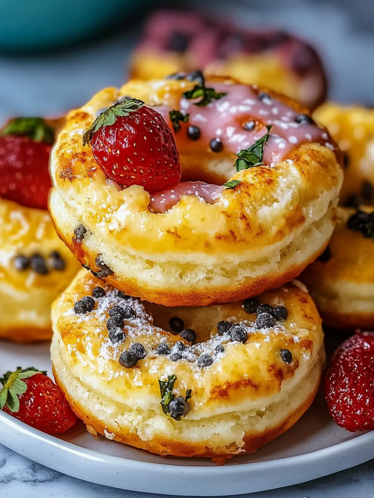 Hüttenkäse-Ei-Biss-Delights