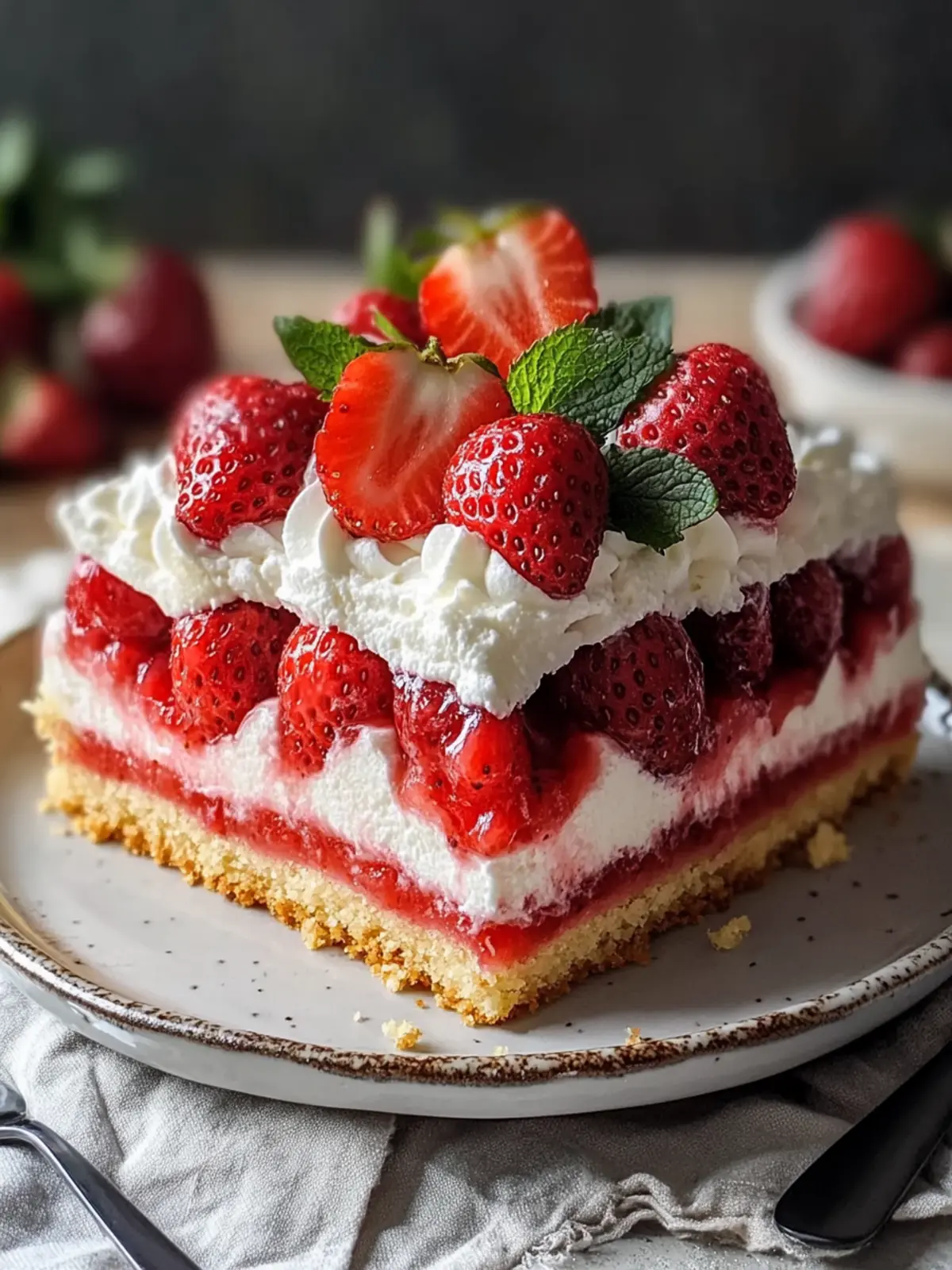 Erdbeertorte