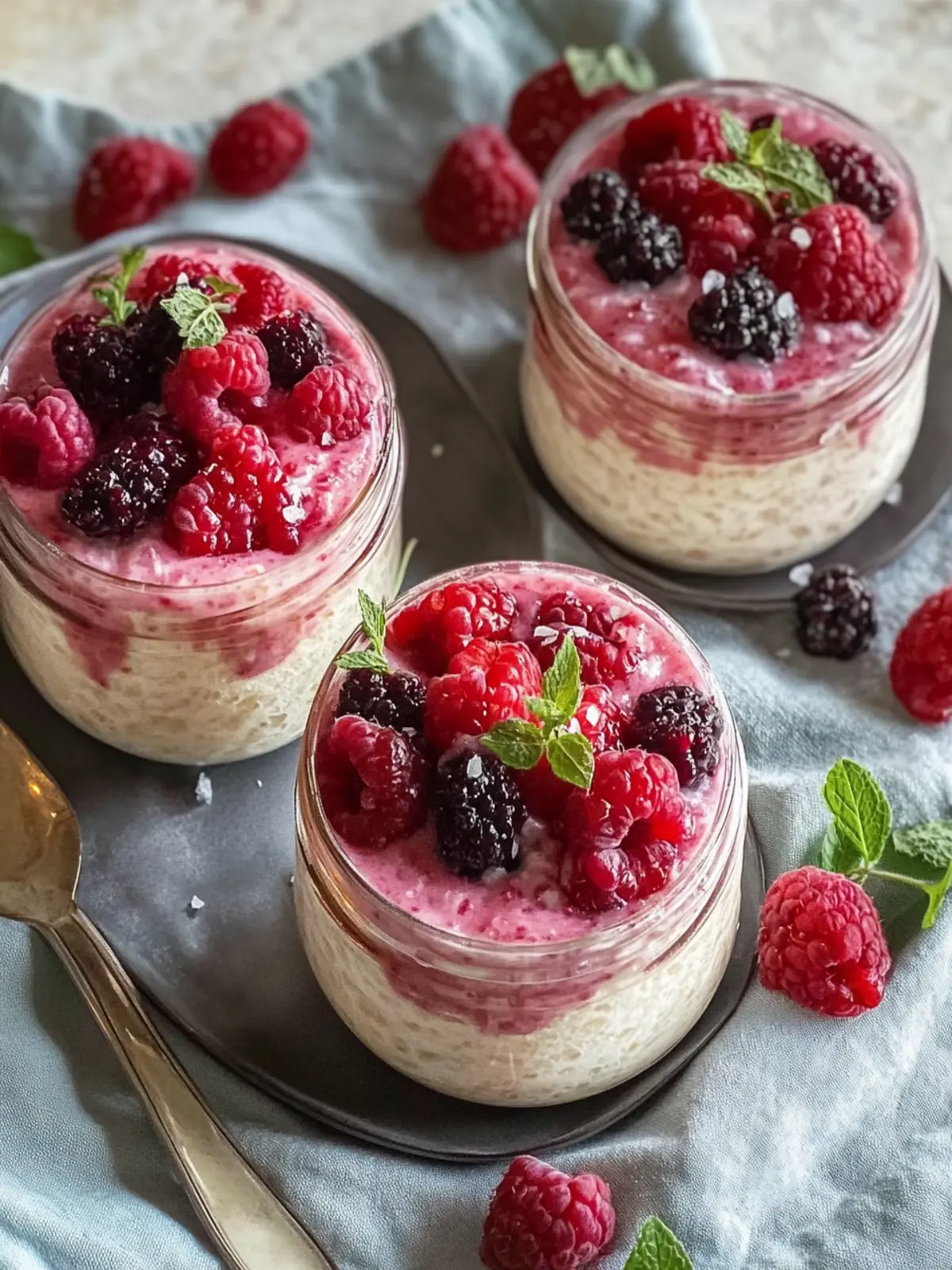 Einfache No-Cook Übernacht-Oat-Jars