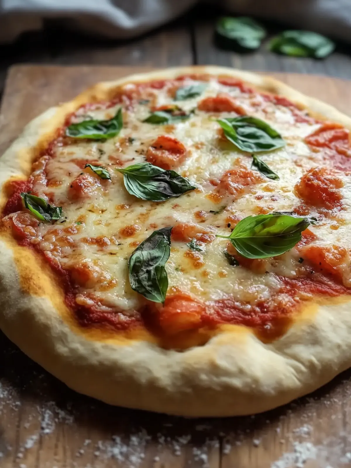 Schneller Pizzateig in 10 Minuten