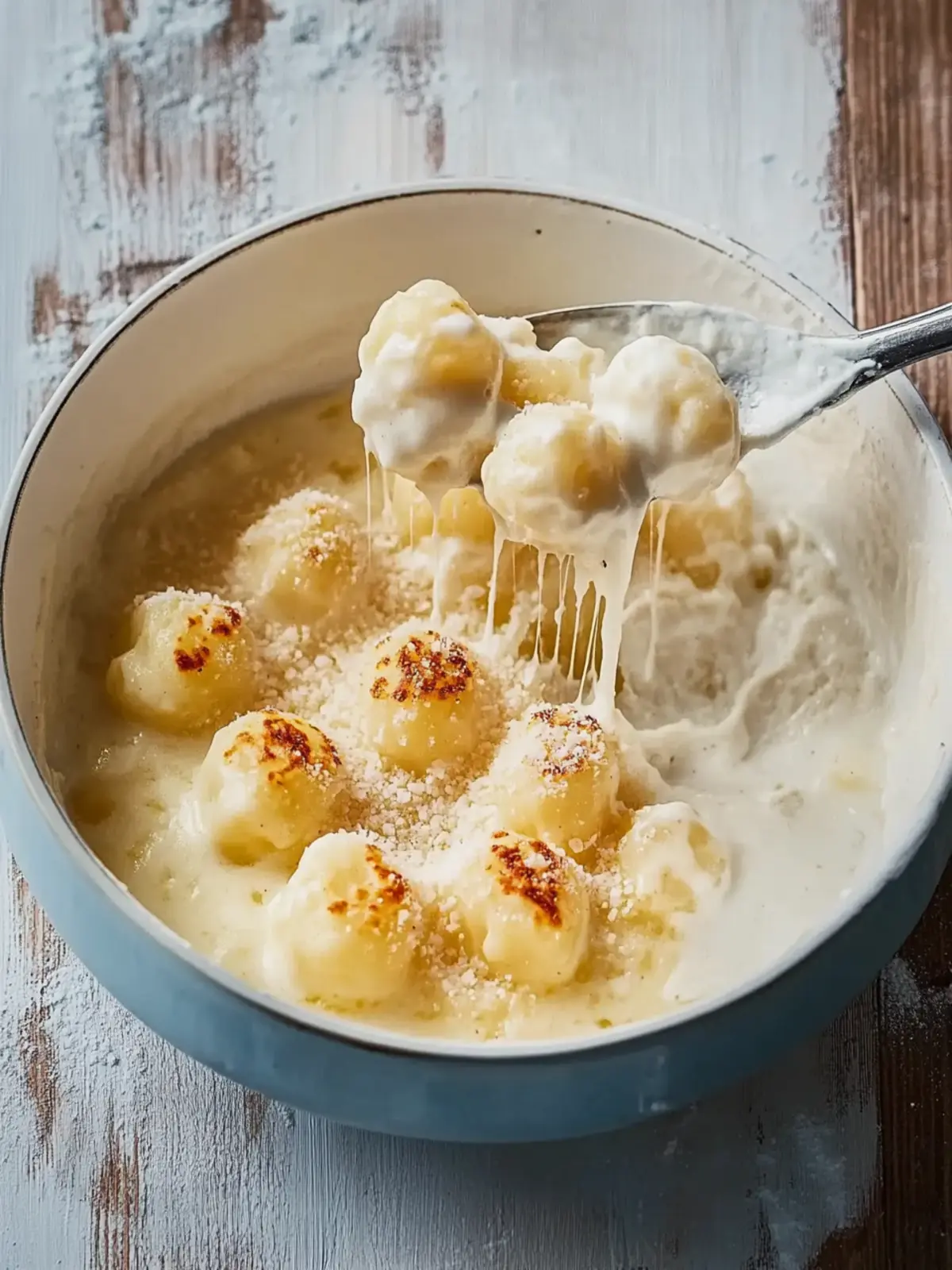 Cremiger Gnocchi-Auflauf