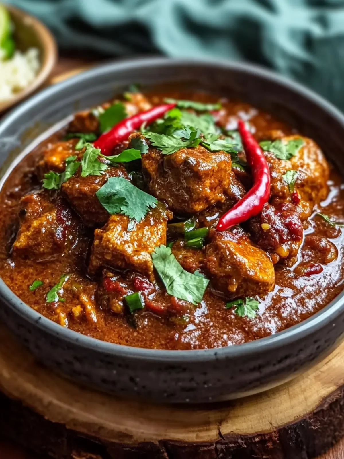 Vindaloo Scharfe Curry