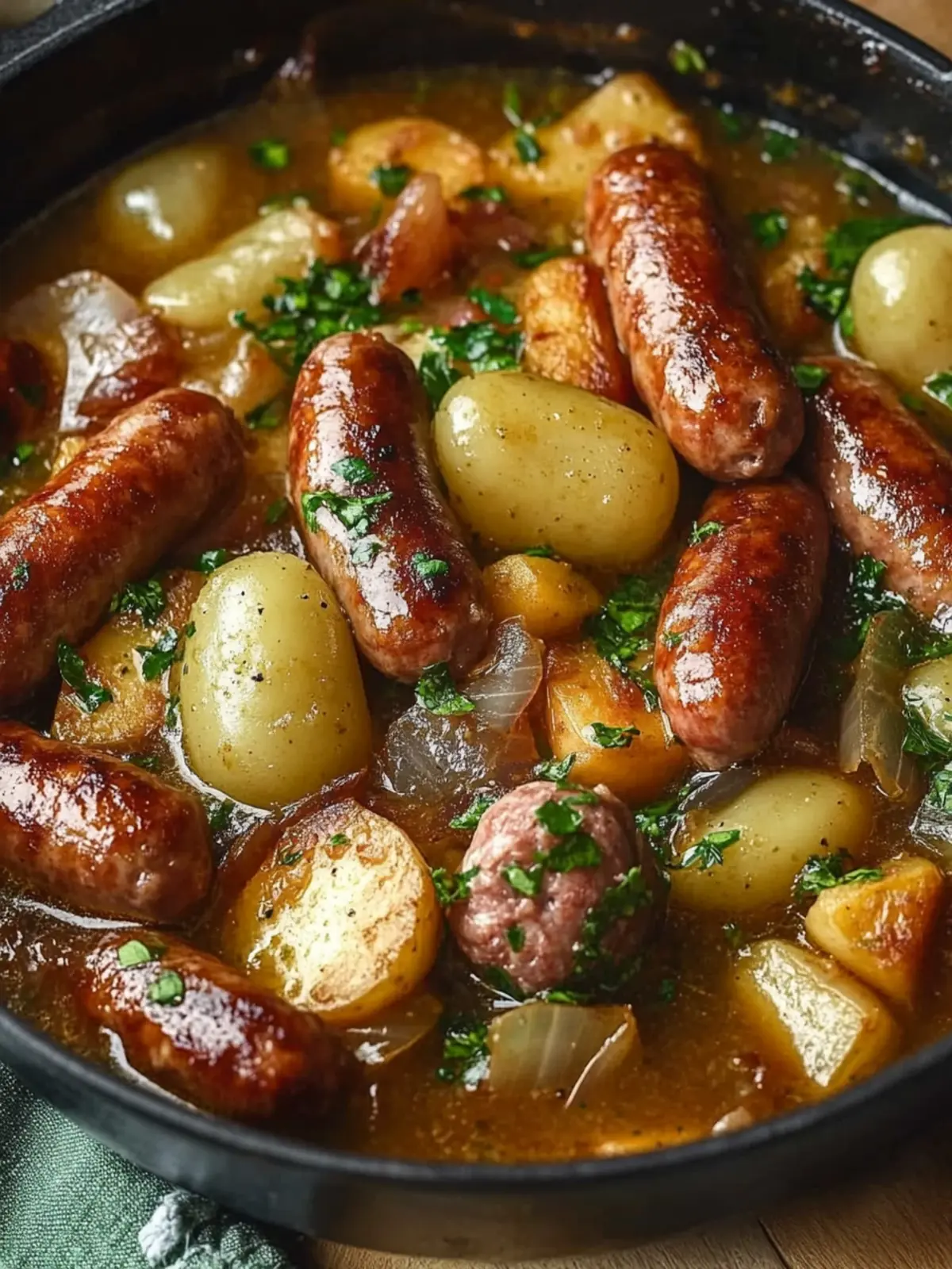 Dublin Coddle Rezept | Traditioneller irischer Würstchen- und Kartoffeleintopf