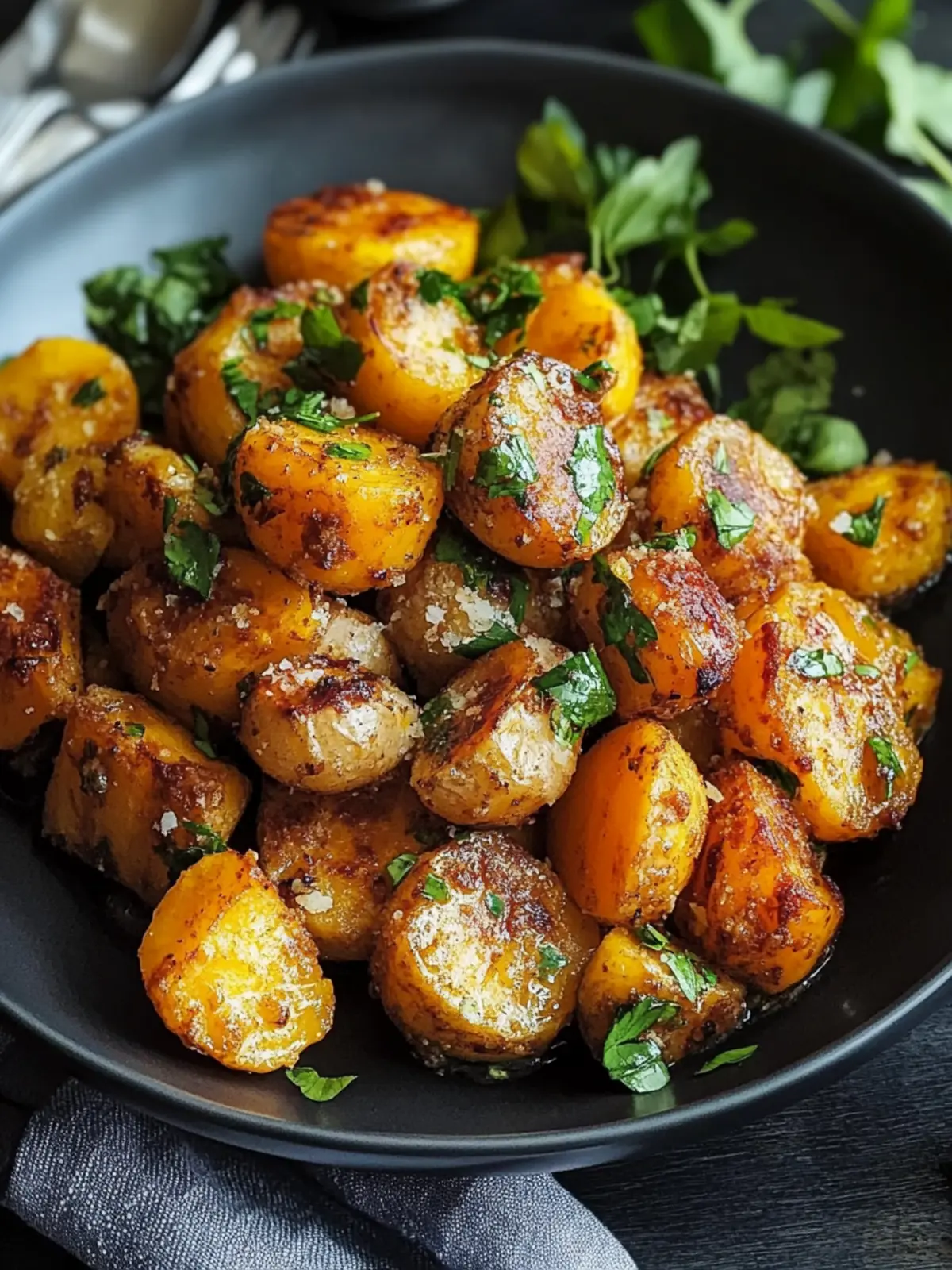 Hackfleisch und Süßkartoffeln