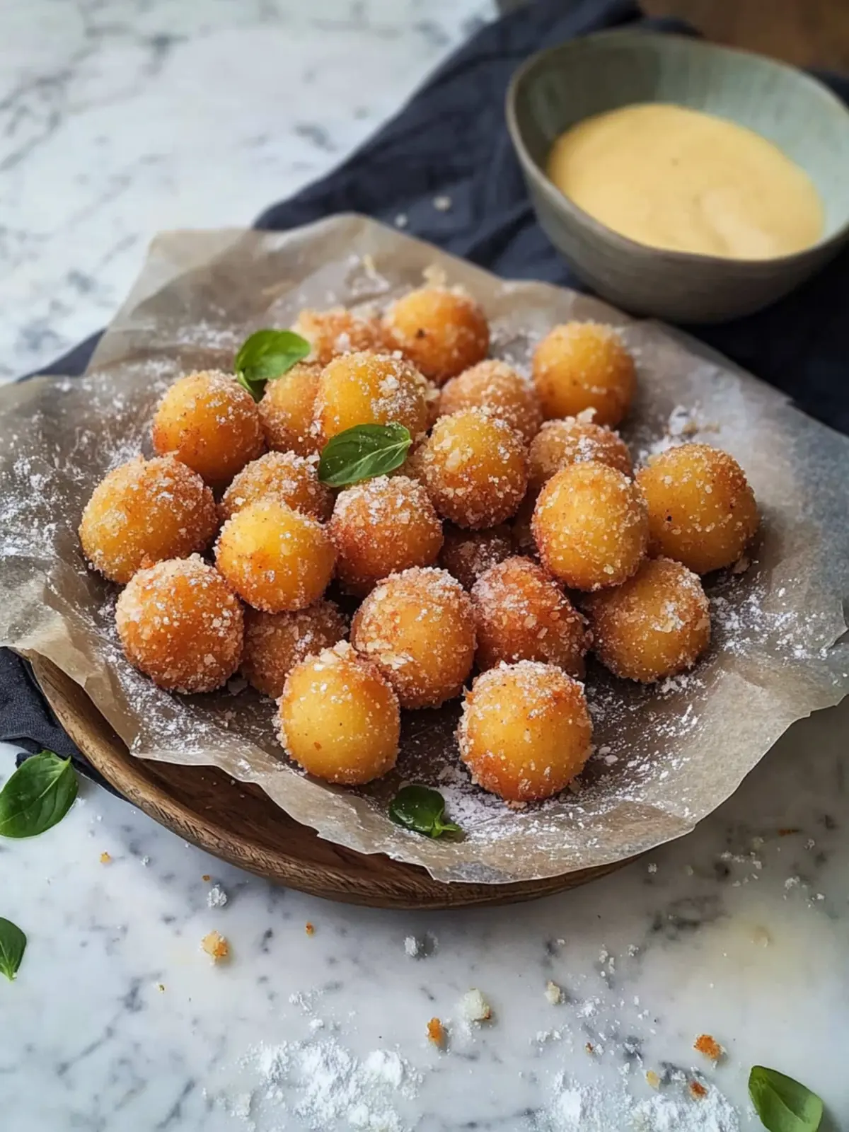 Knusprige Kartoffelbällchen