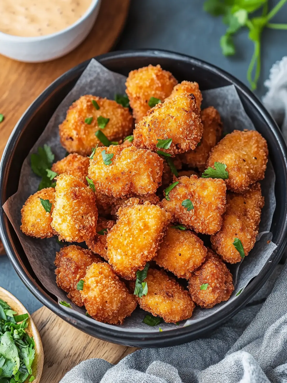 Keto Hühnchen Nuggets