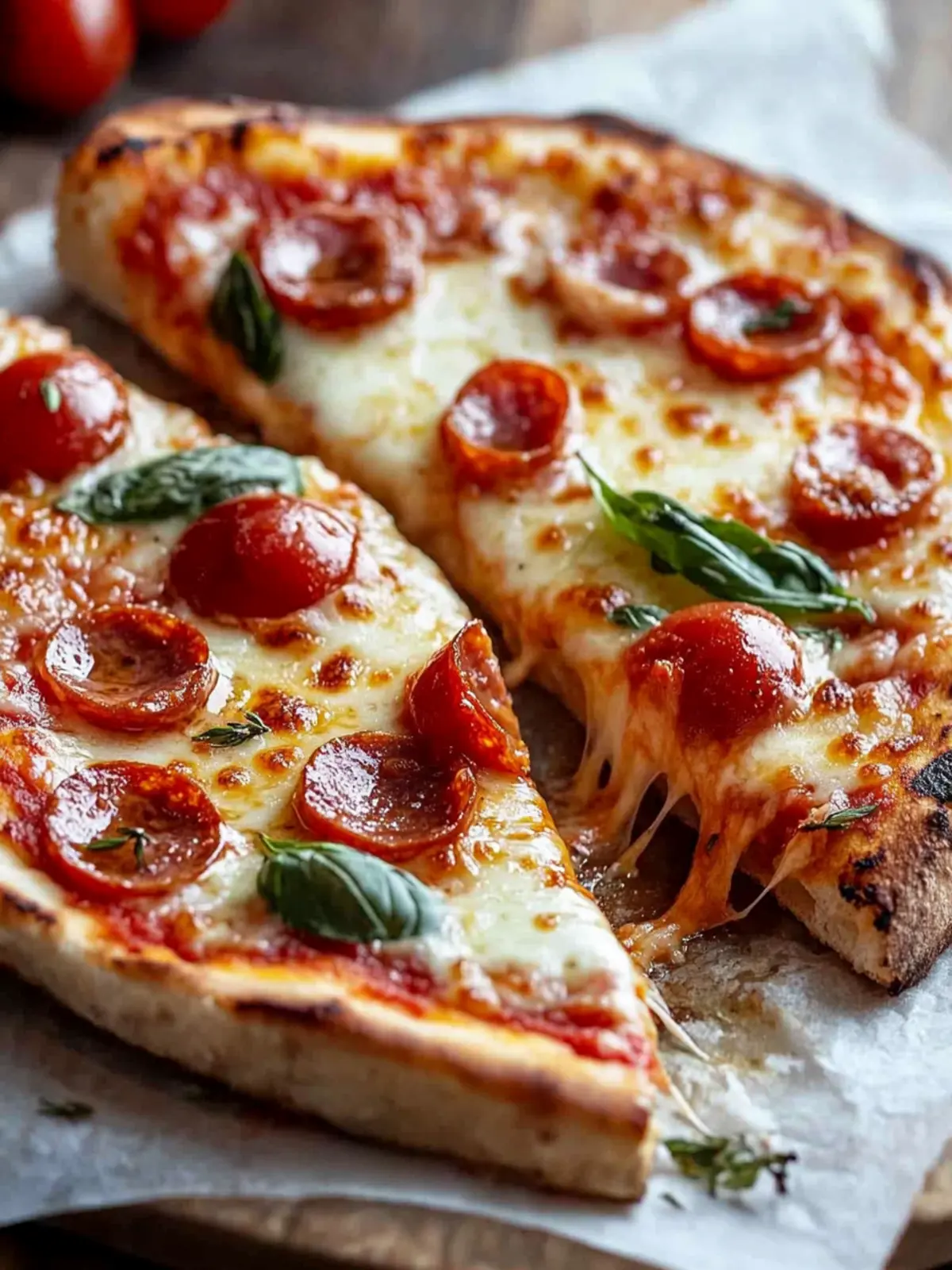Pizza Gegrillter Käse