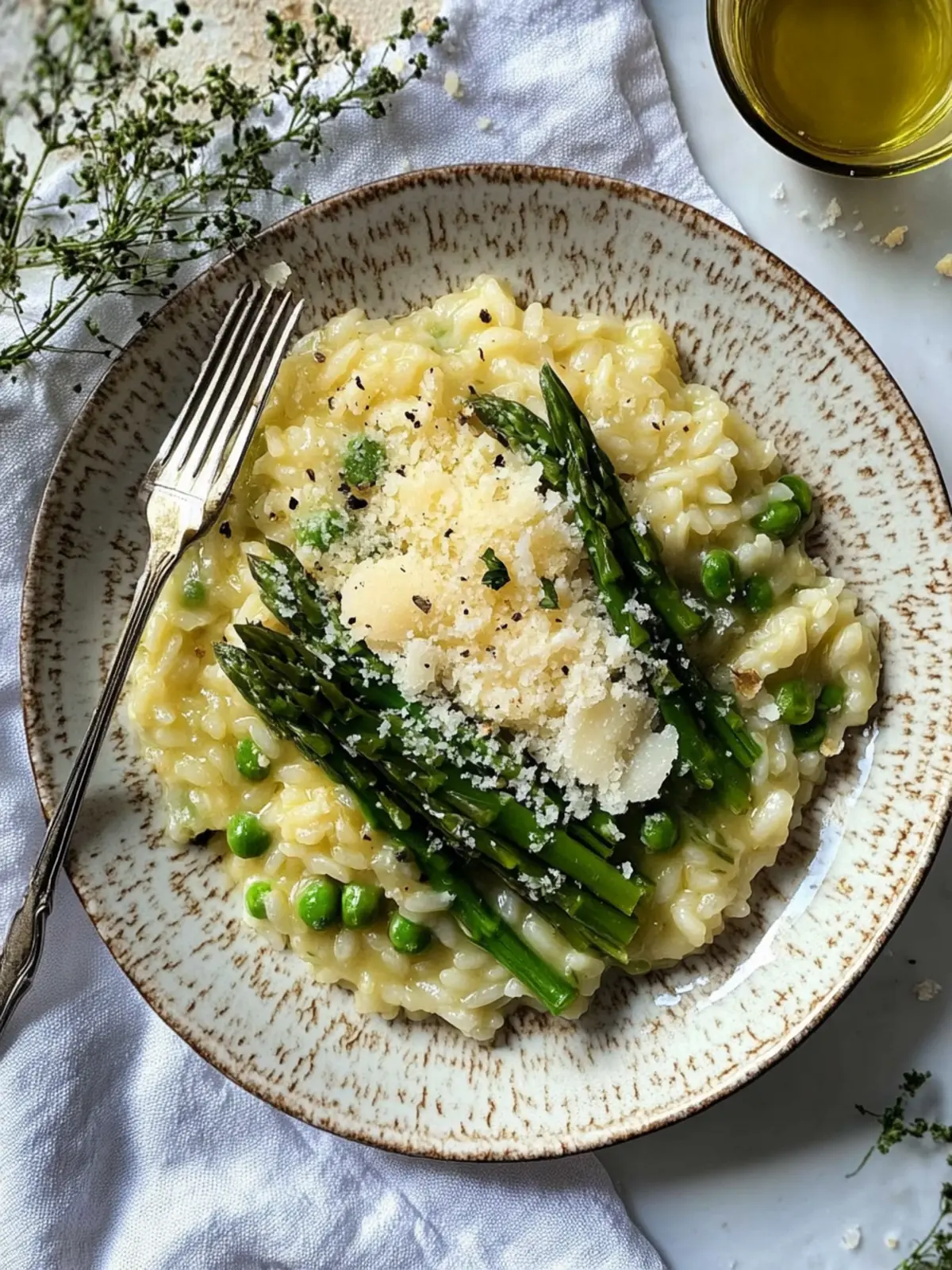Spargelrisotto