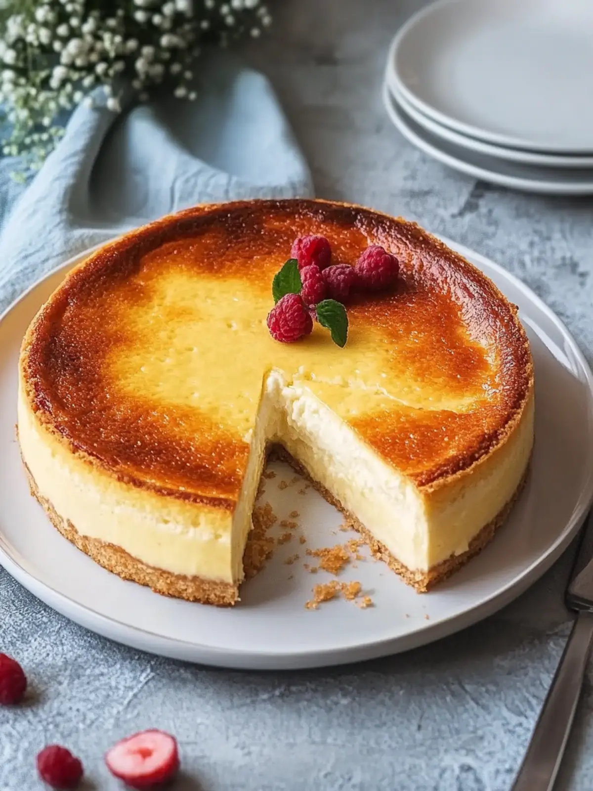 Cremiger Käsekuchen