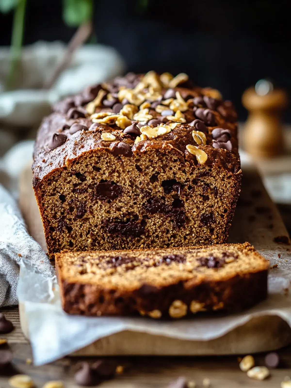 Schokoladenstückchen Kürbisbrot