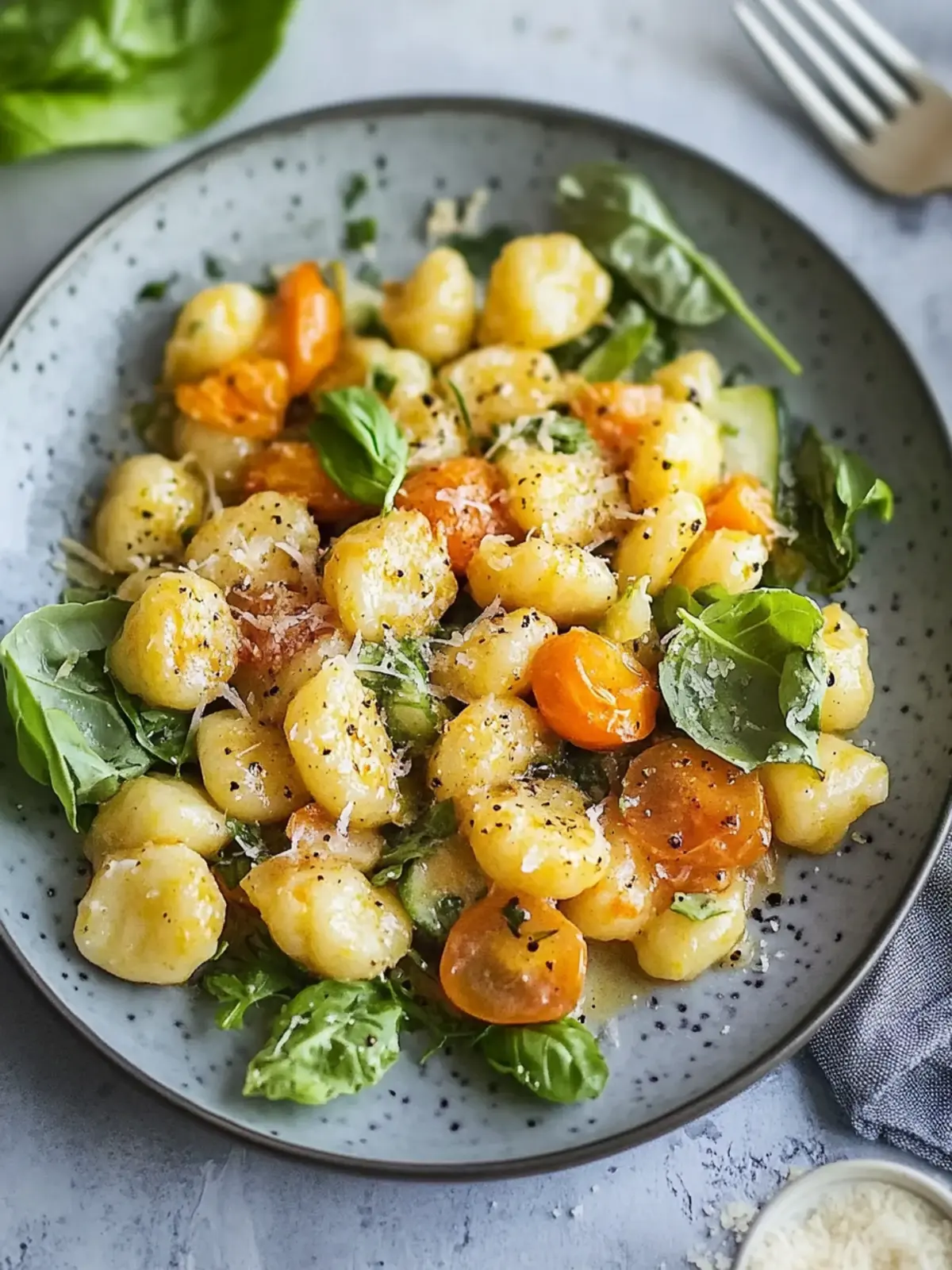 Vegetarische Gnocchi-Pfanne mit Spitzkohl