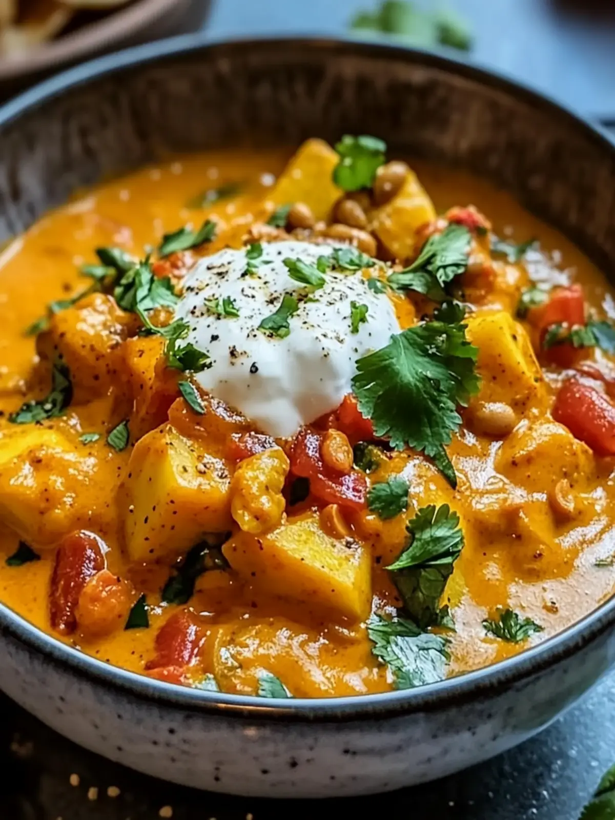 Süßkartoffel-Curry