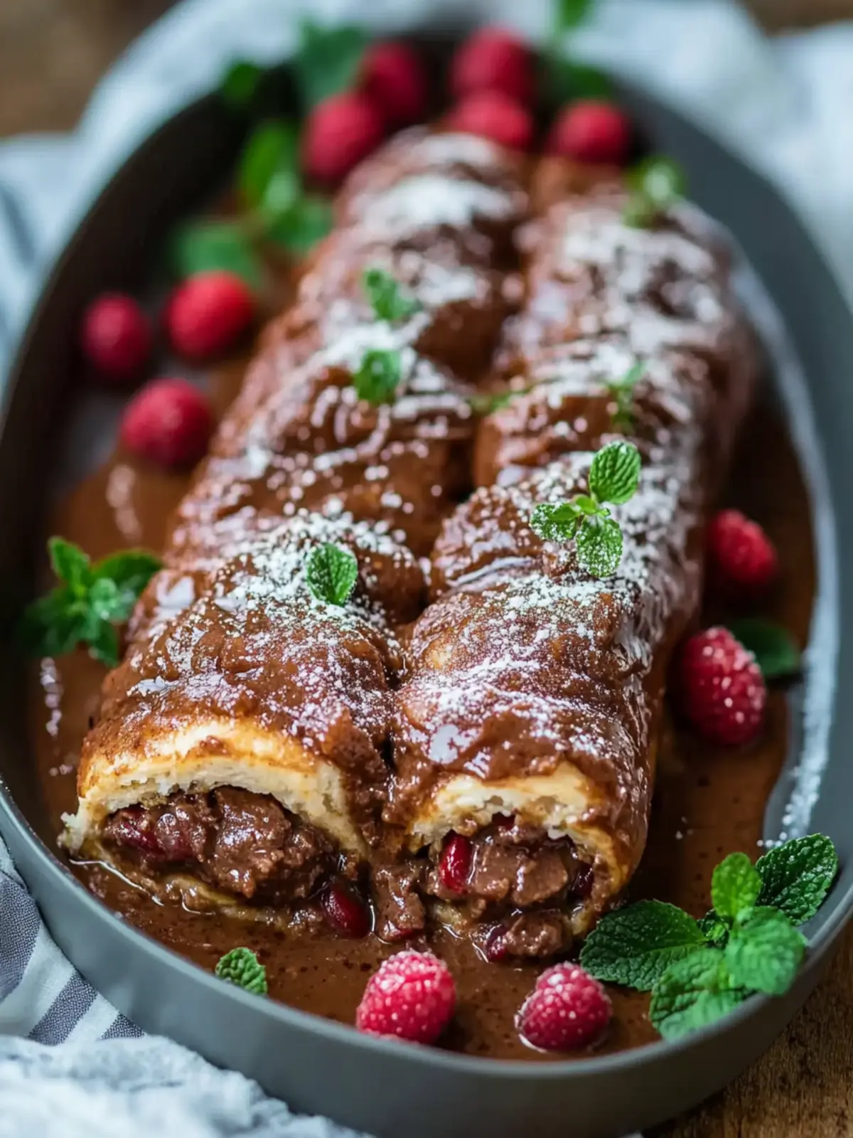 Traditionelles Rinderrinderrouladen